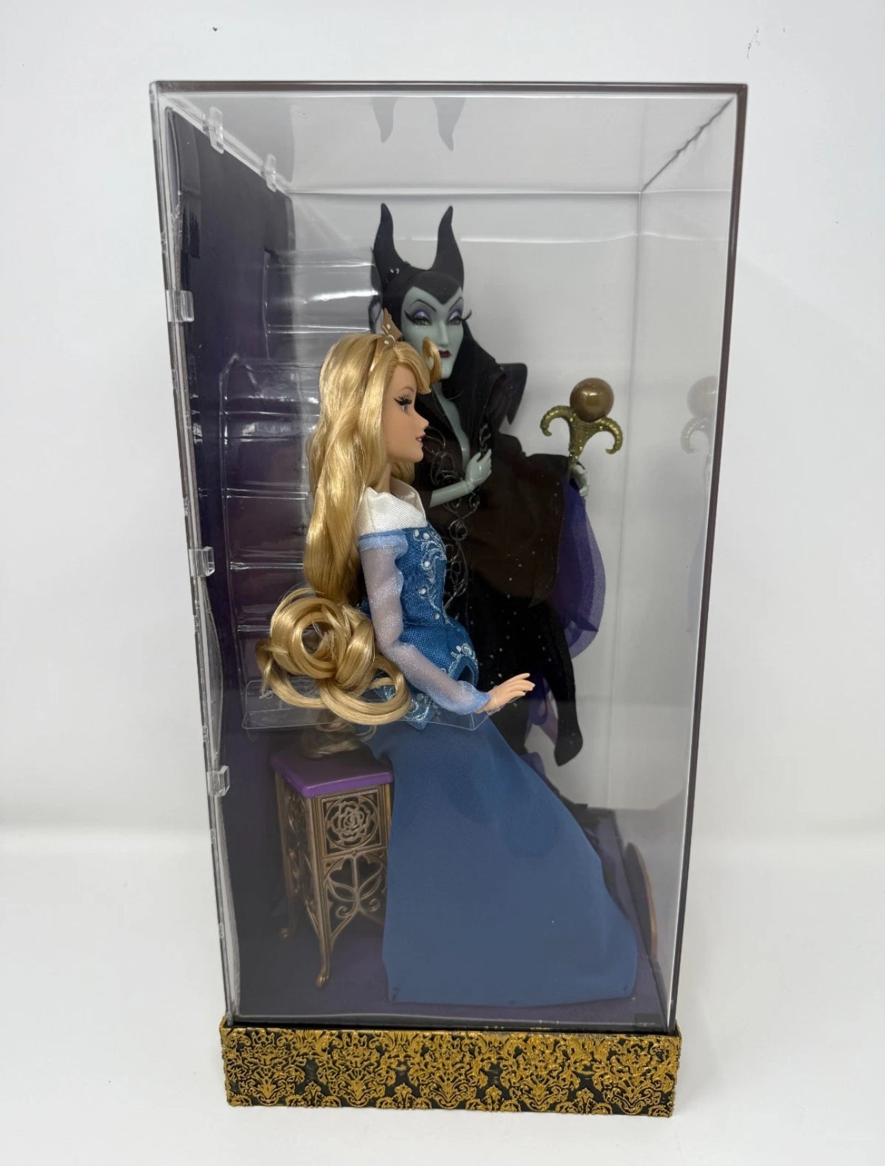 Disney Fairytale Designer Collection Aurora And Maleficent Limited Edition Doll Set