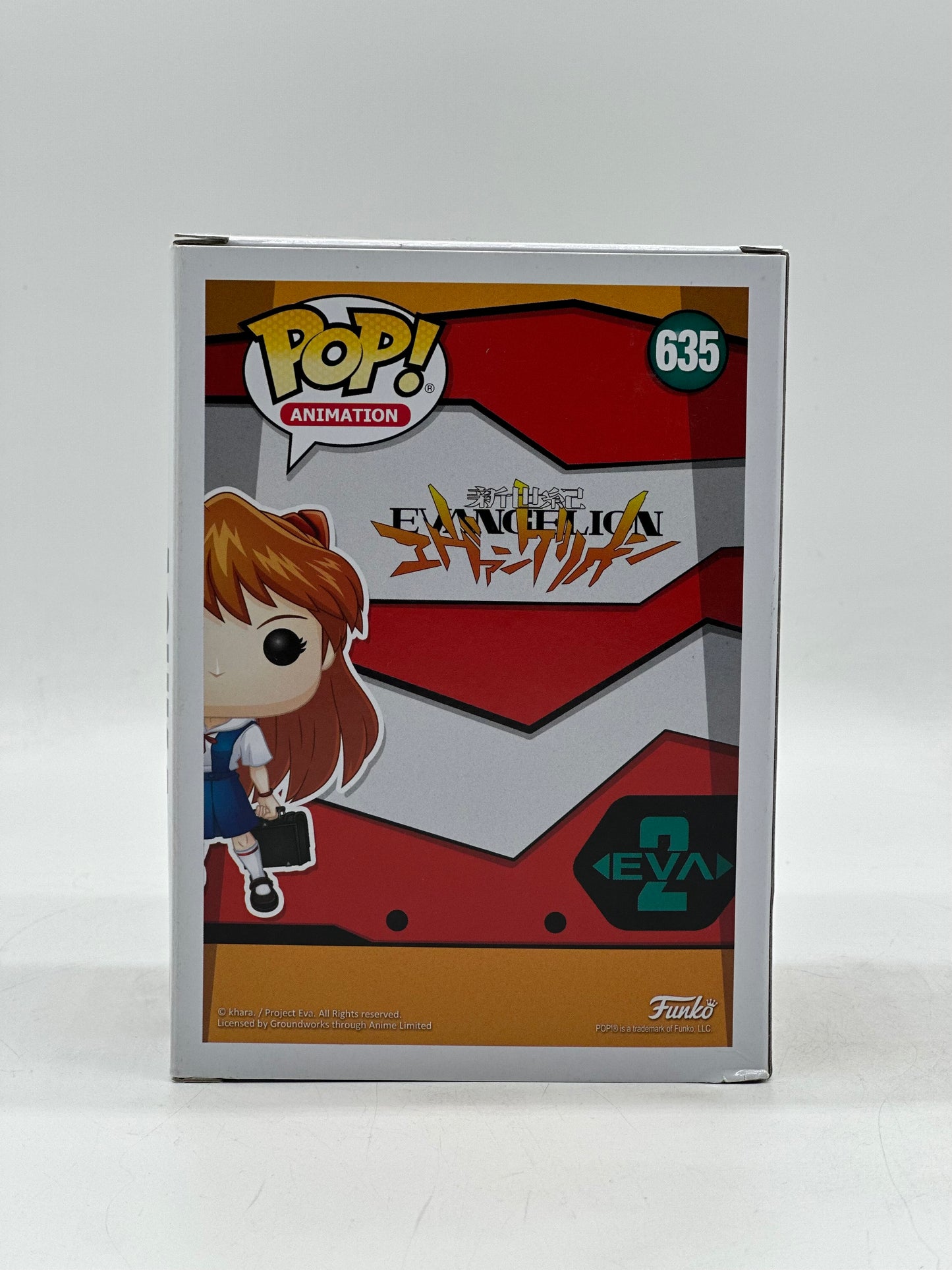 Pop! Animation Evangelion 635 Asuka 2019 Summer Convention Limited Edition Exclusive