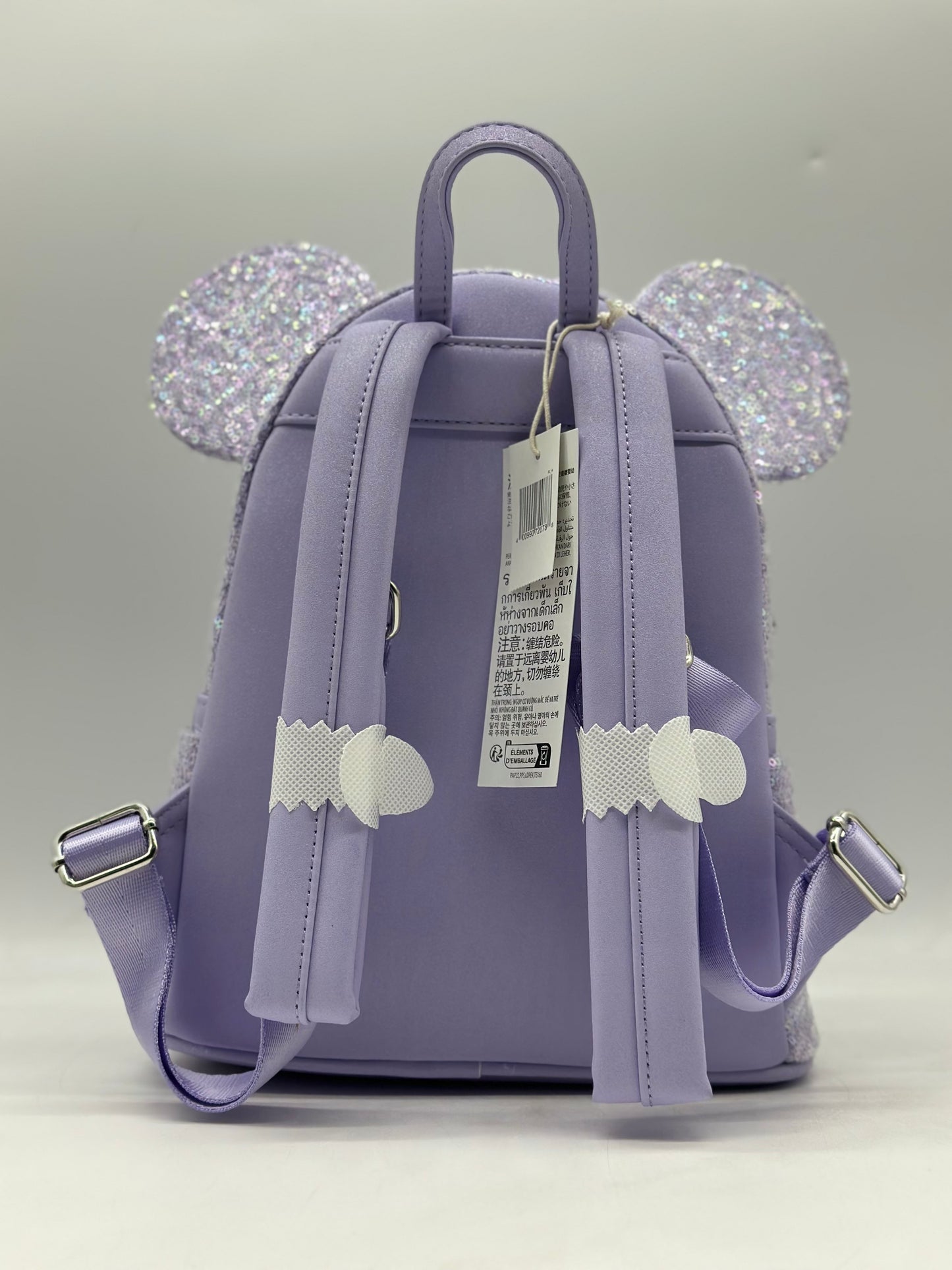 Disney Parks Minnie Mouse Disneyland Purple Backpack