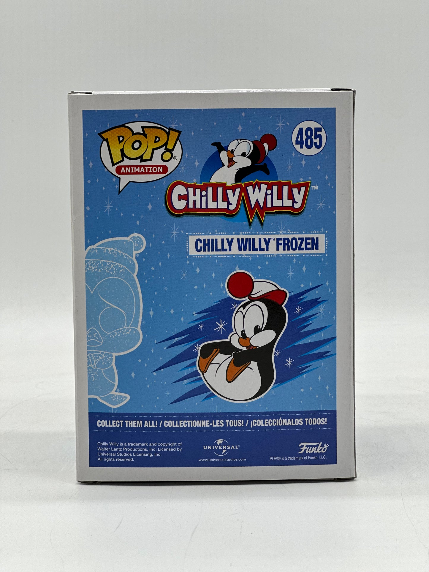Pop! Animation Chilly Willy 485 Chilly Willy Frozen Funko Limited Edition