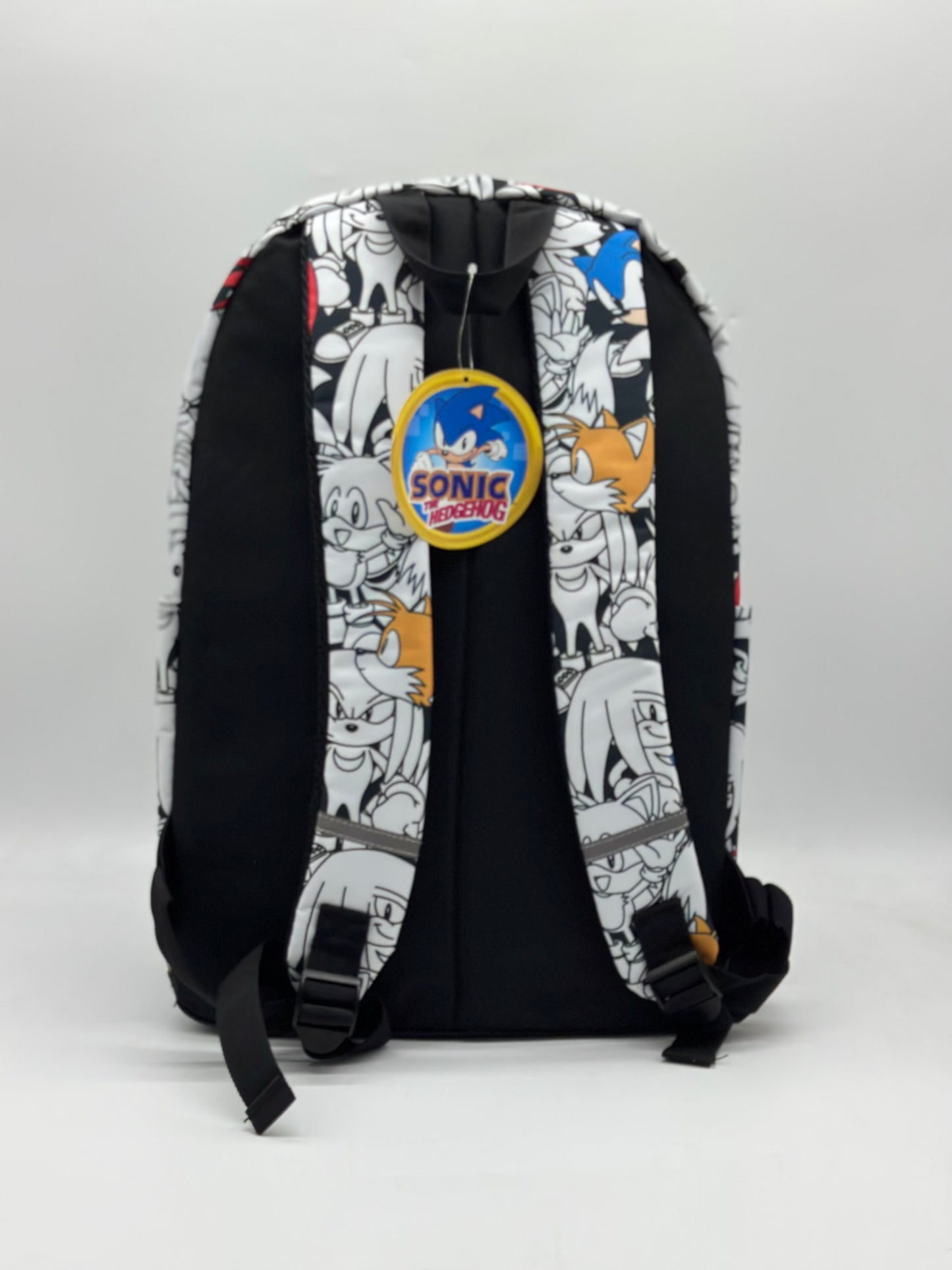 Sonic The Hedgehog White Backpack