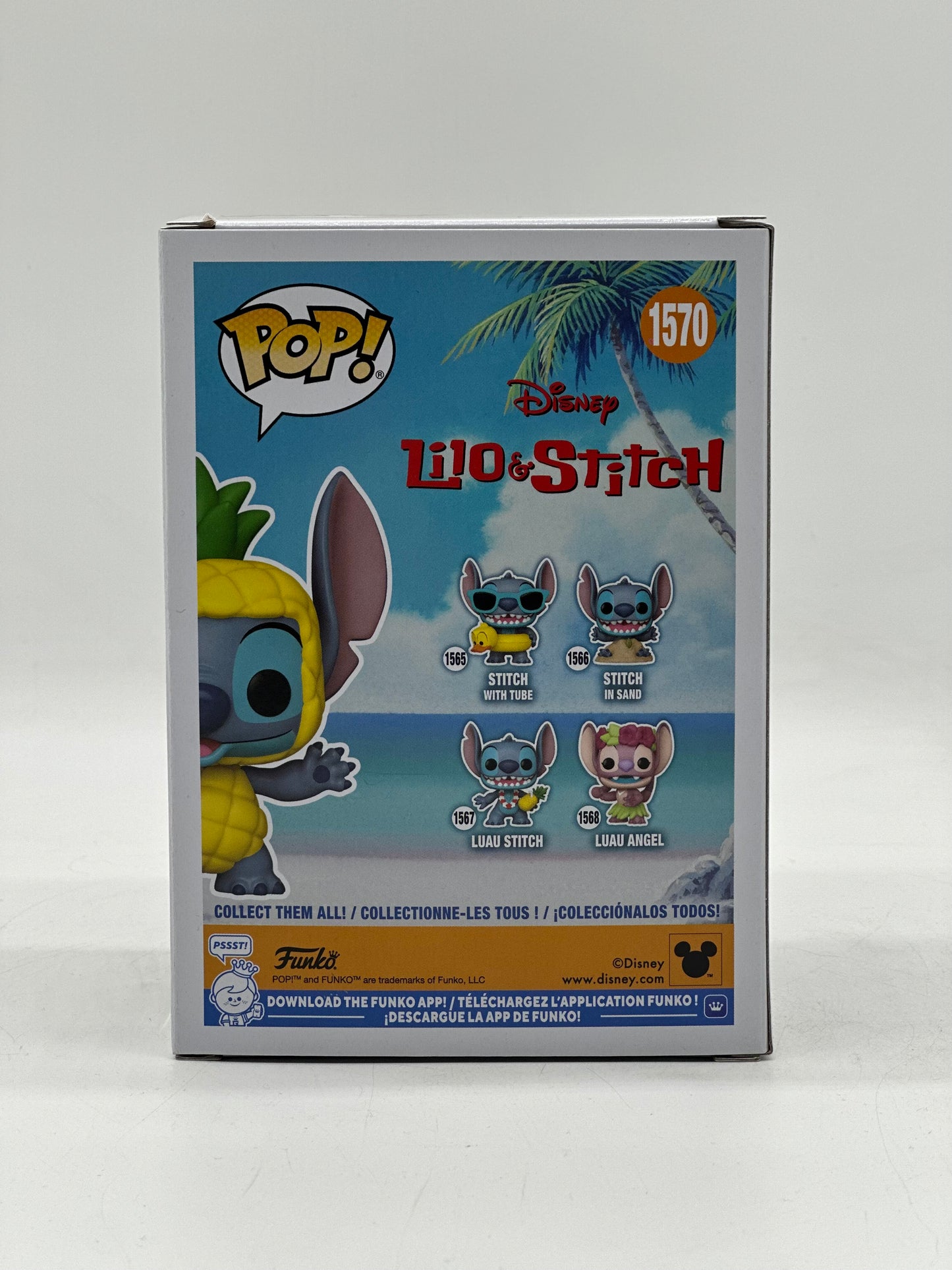 Pop! Disney Lilo & Stitch 1570 Stitch As Pineapple Scented Limited Edition