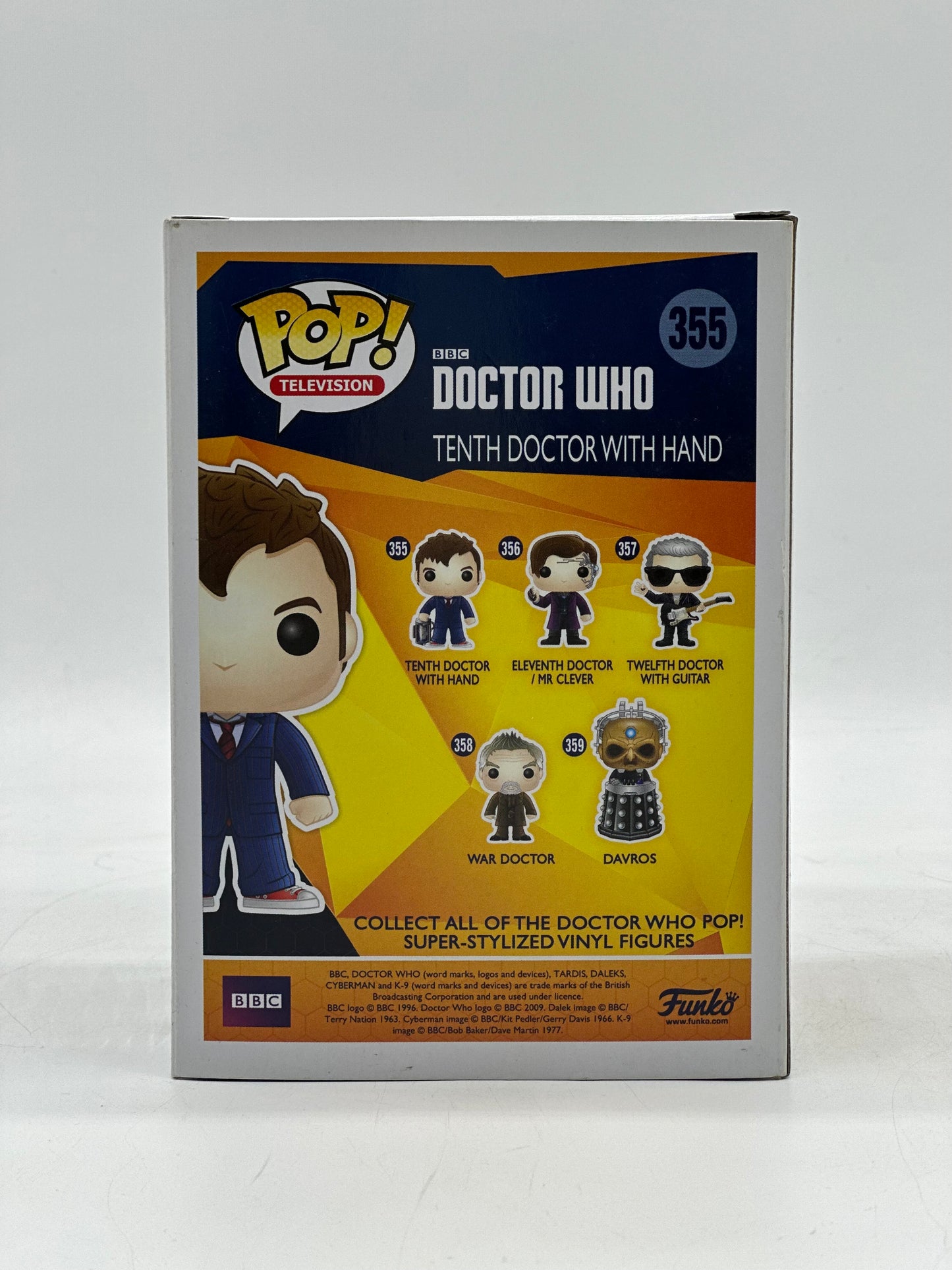 Pop! Television BBC Doctor Who 355 Tenth Doctor With Hand