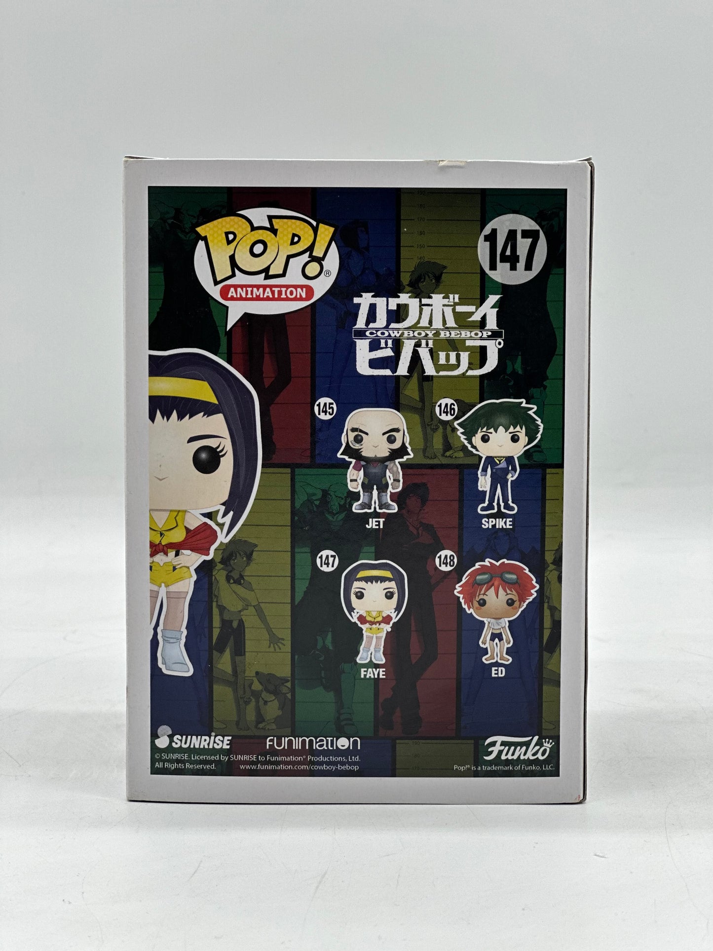 Pop! Animation Cowboy Bebop 147 Faye