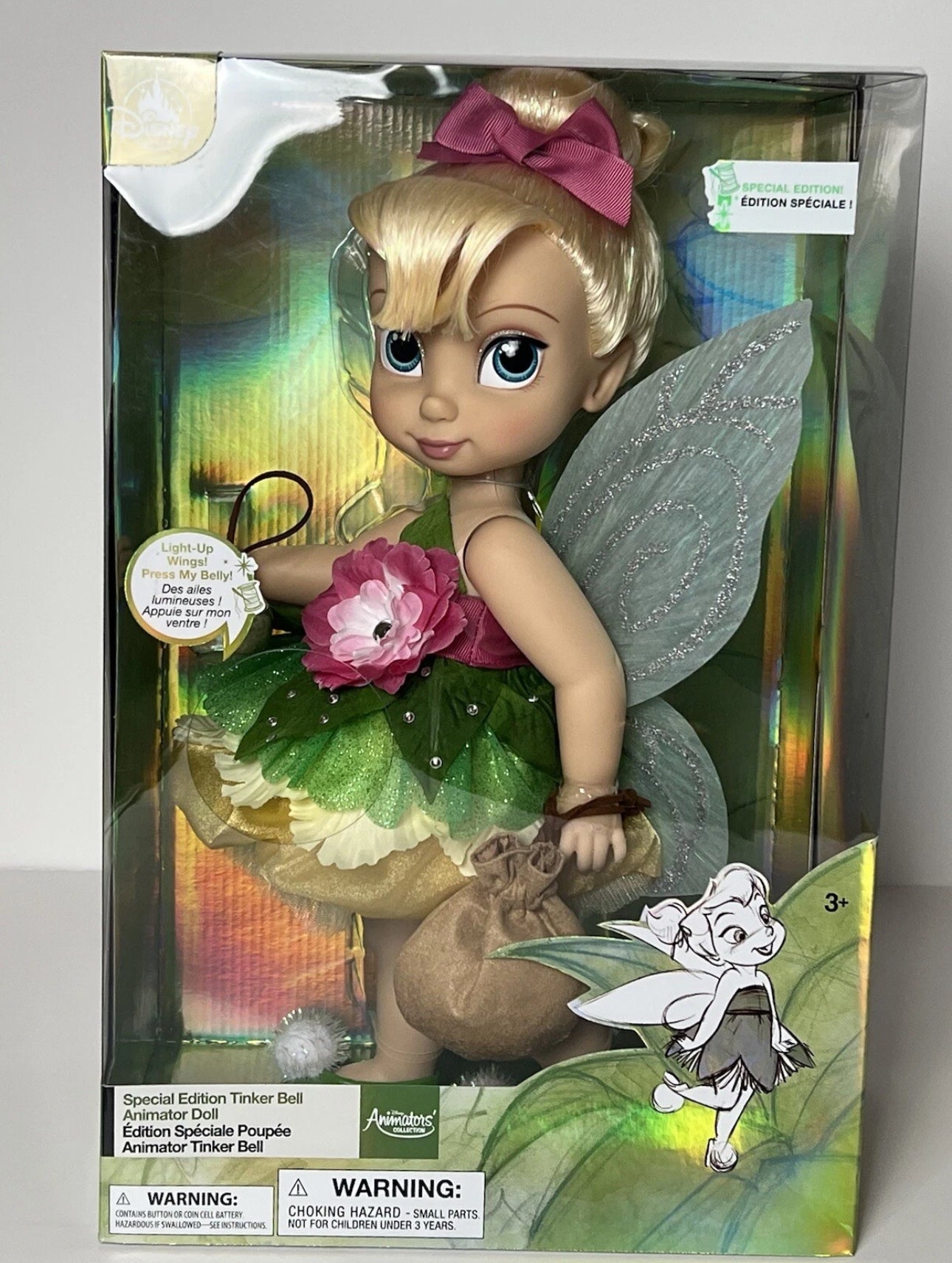 Tinker Bell Special Edition Light-Up Animator Doll