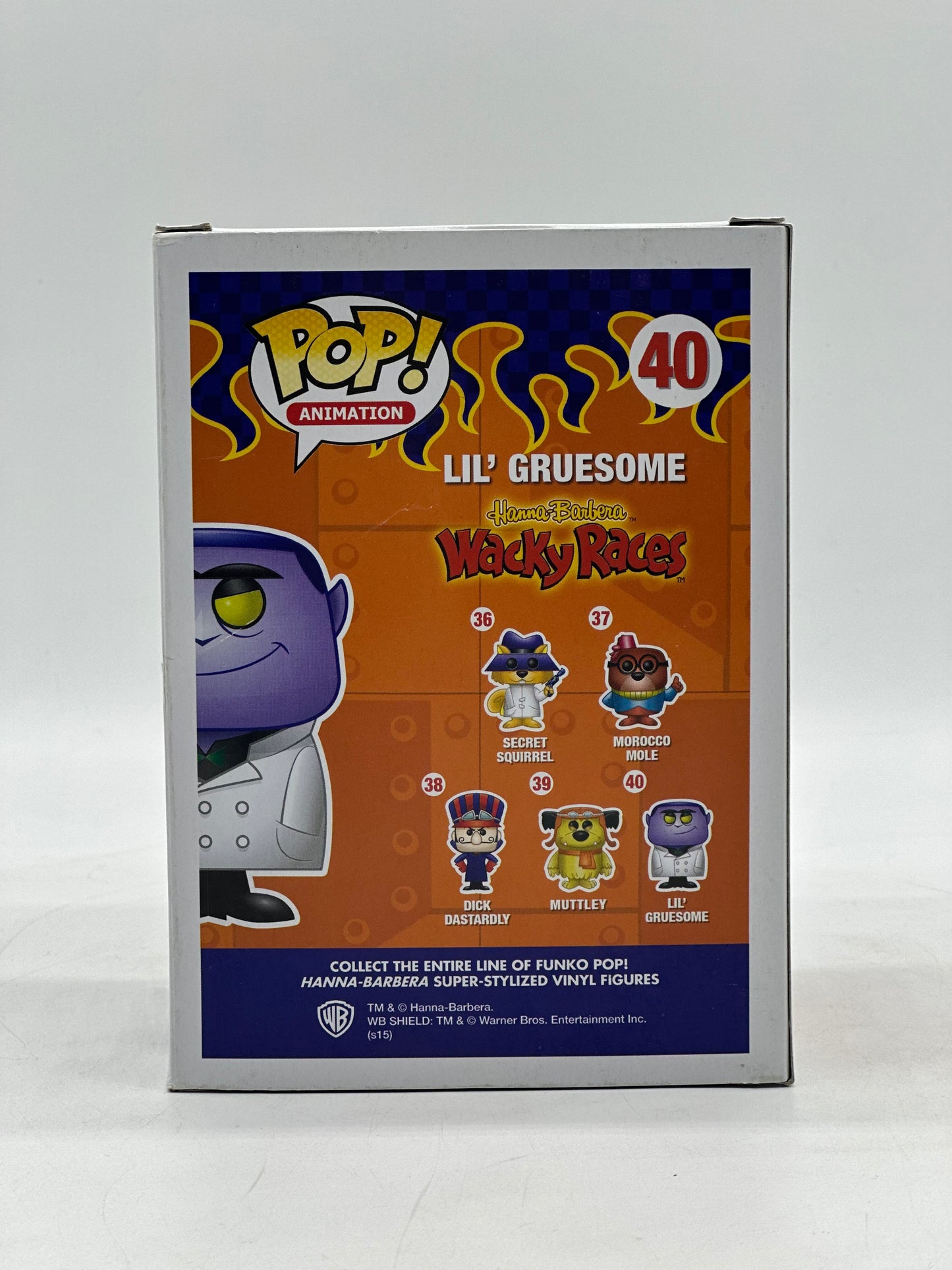 Pop! Animation Hanna Barbera Wacky Races 40 Lil’ Gruesome 2015 San Diego Comic Con International 500 Pcs Limited Edition