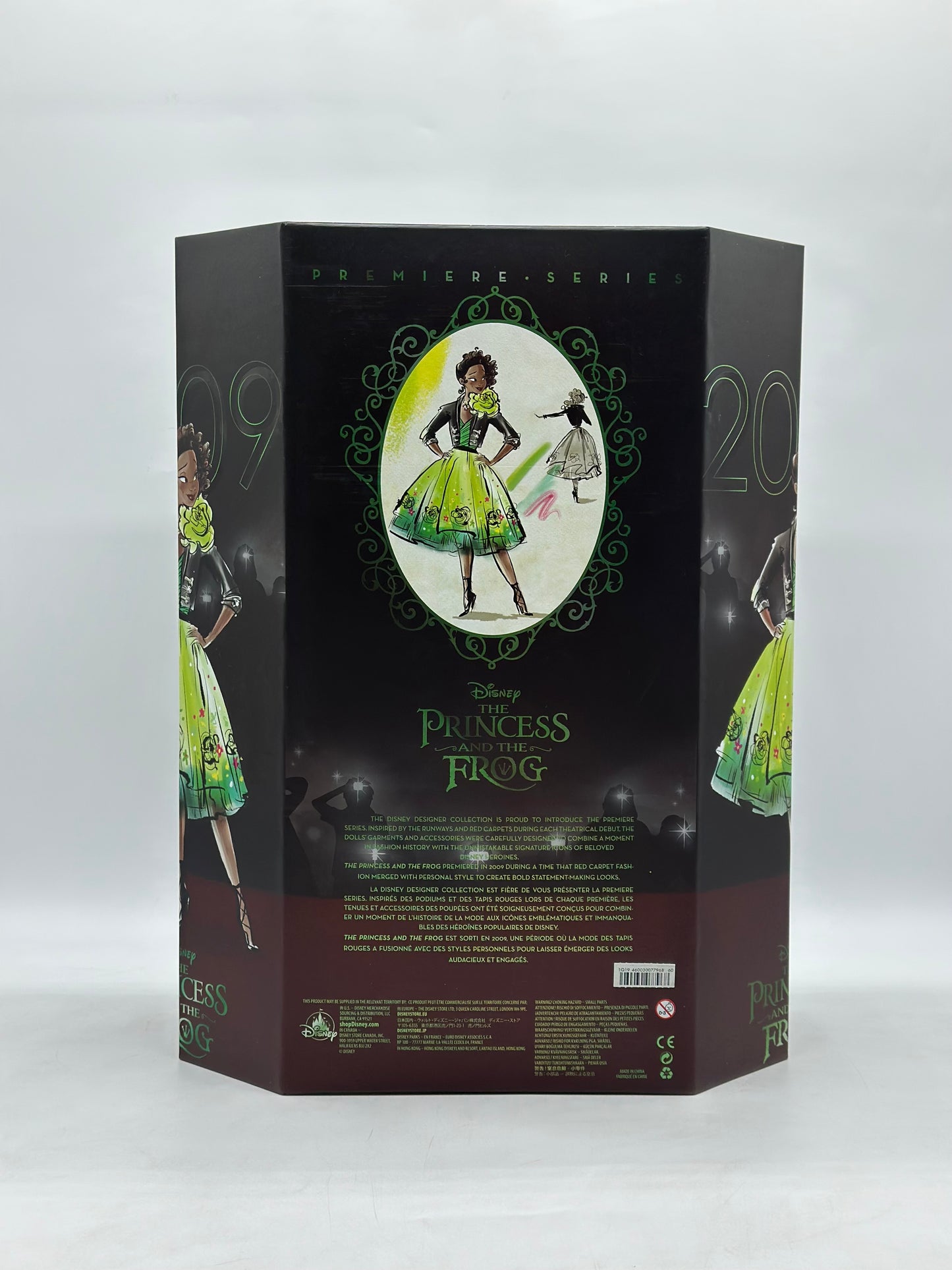 Disney Designer Collection Premiere Series The Princess And The Frog Tiana Limited Edition Doll - 1 Of 4000