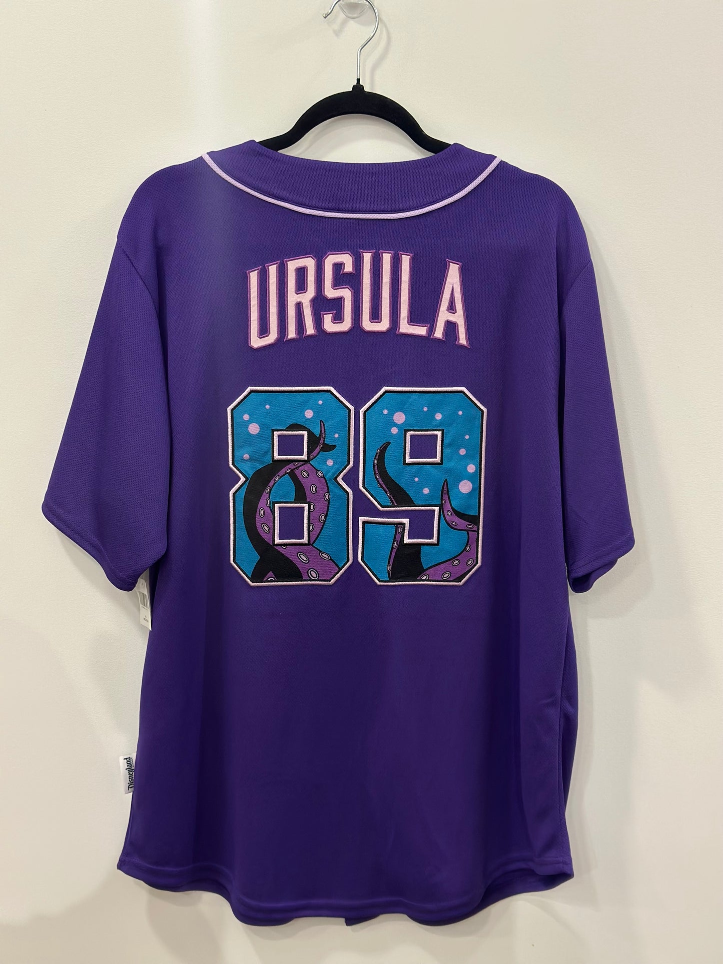 Disney The Little Mermaid Ursula Baseball Shirt Medium