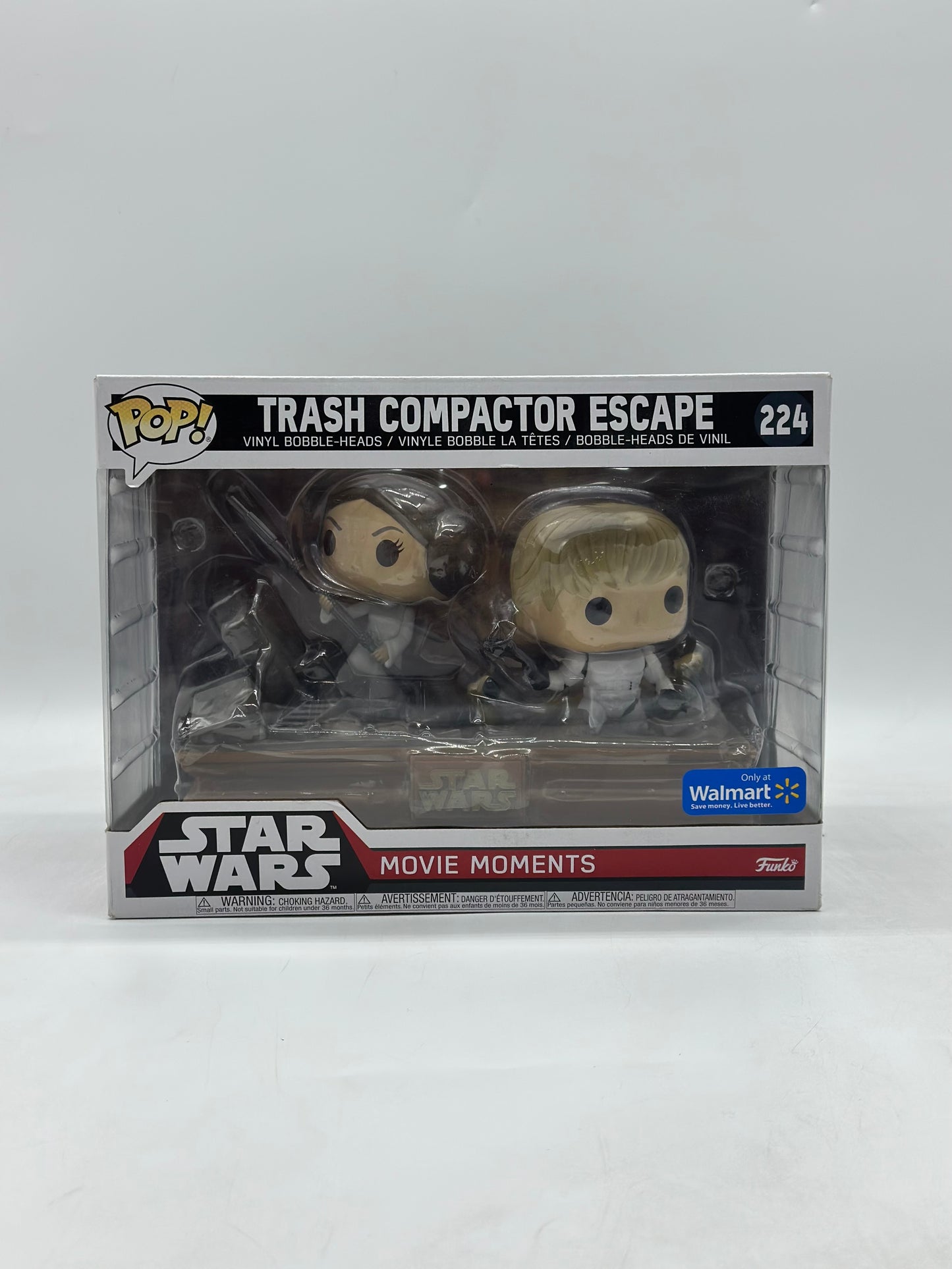 Pop! Star Wars Movie Moments 224 Trash Compactor Escape Only At Walmart