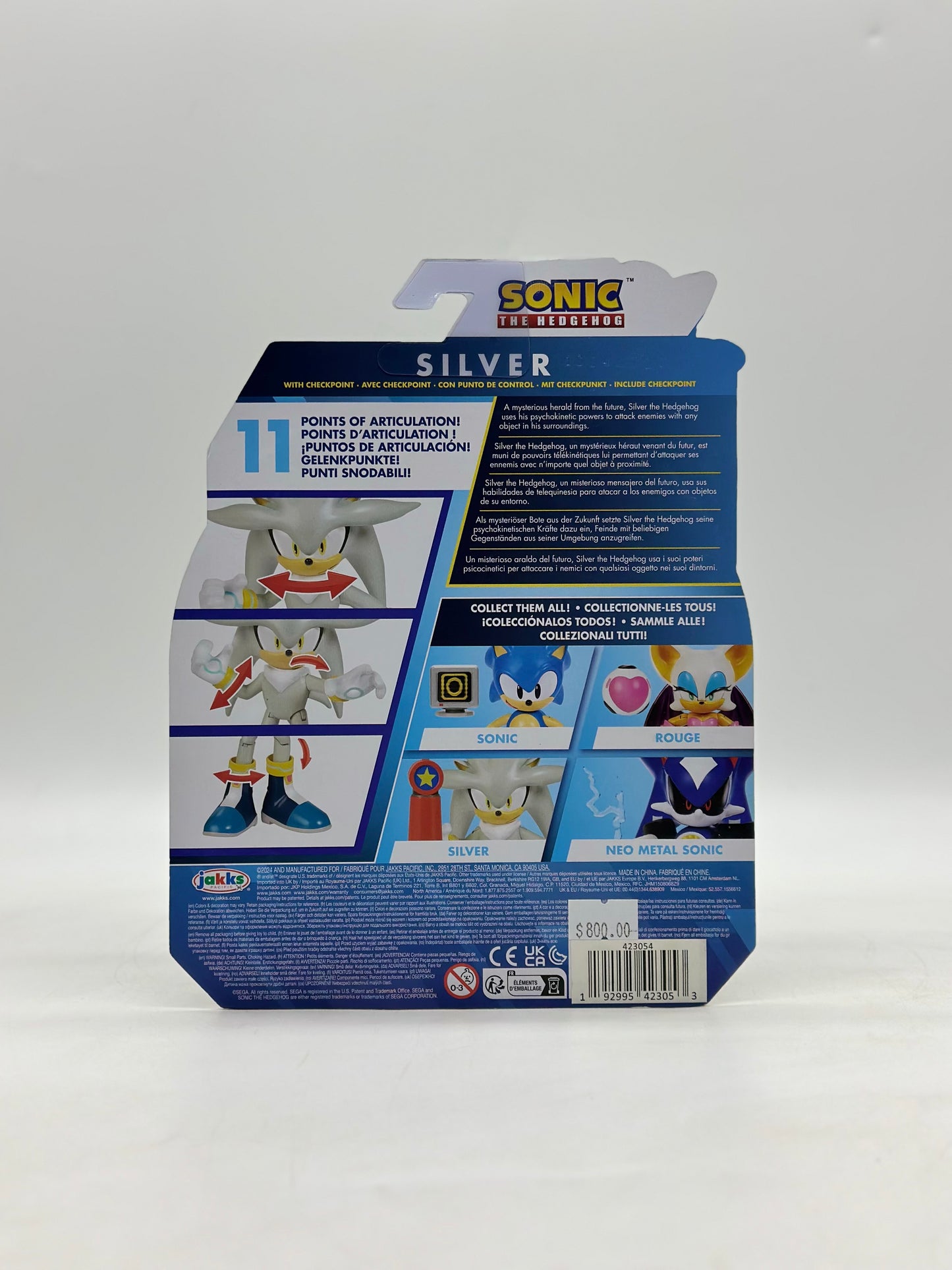 Sonic The Hedgehog Silver