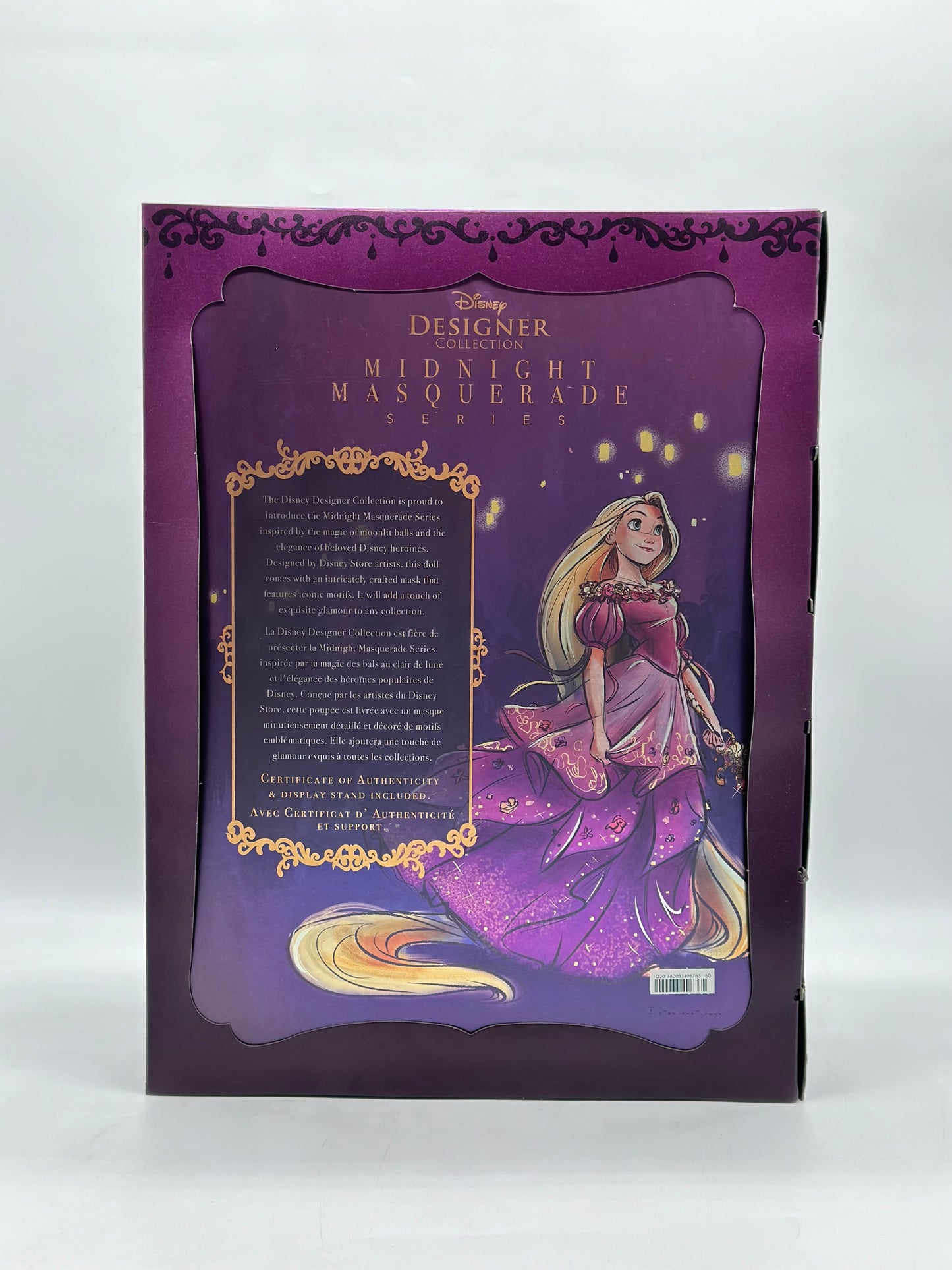 Disney Designer Collection Midnight Masquerade Series Rapunzel Limited Edition Doll