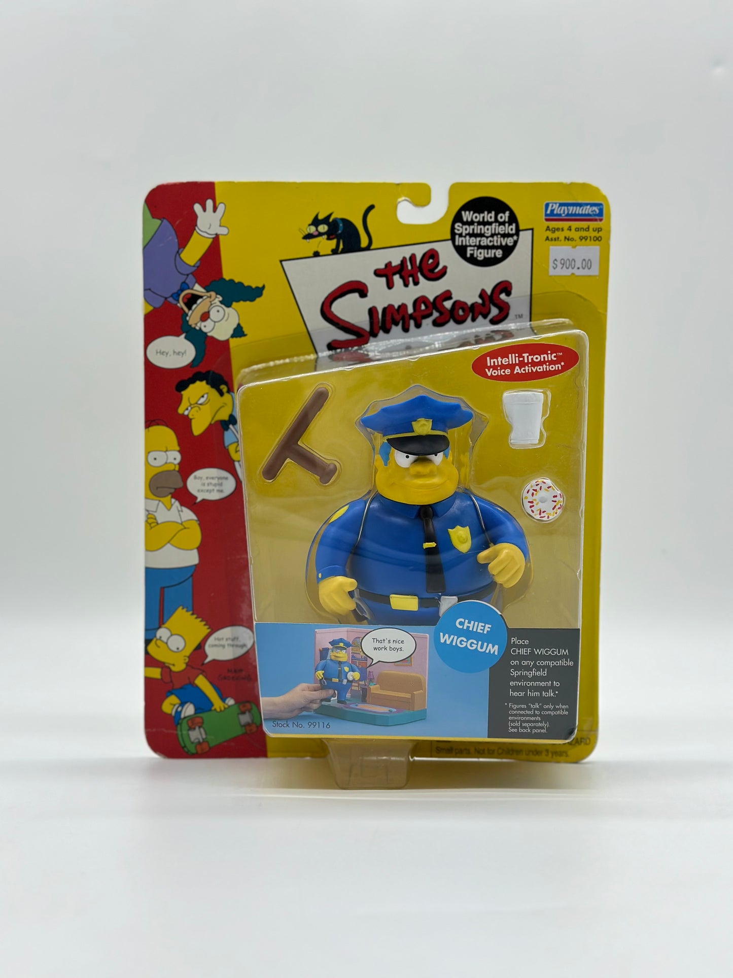 The Simpsons World Of Springfield Interactive Figure Chief Wiggum