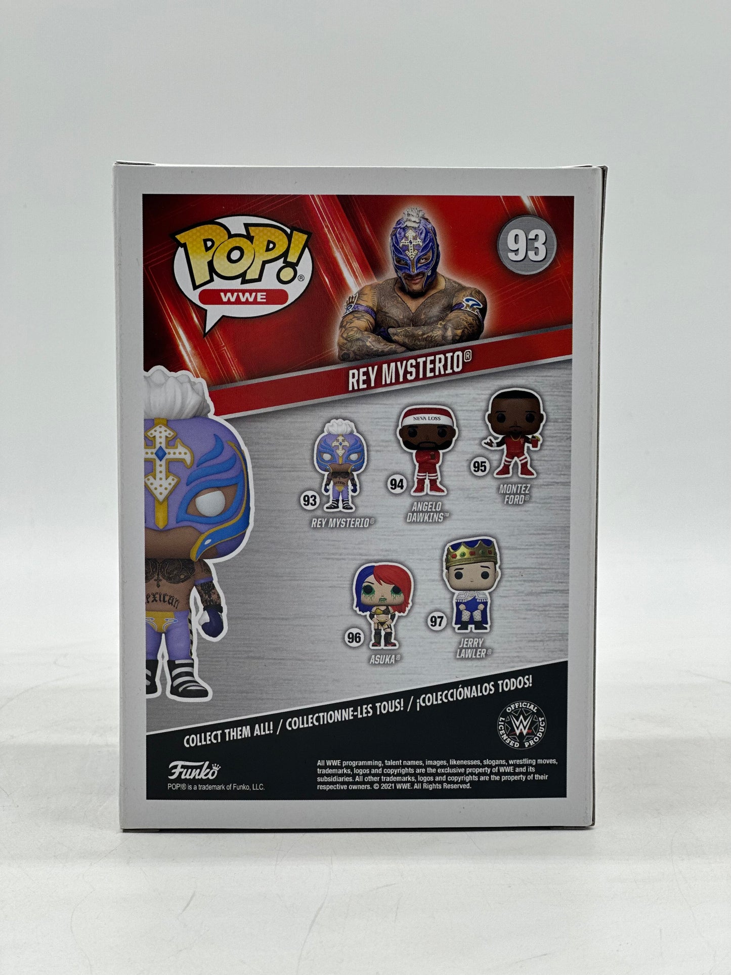 Pop! WWE W 93 Rey Mysterio Glows In The Dark Amazon Exclusive