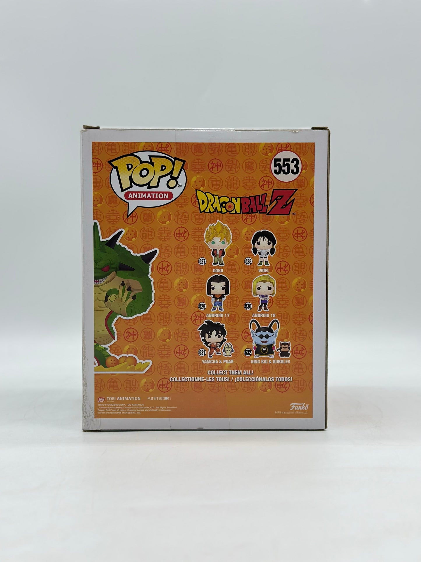 Pop! Animation Dragon Ball Z 553 Porunga 2019 Spring Convention Limited Edition Exclusive 8’Inch