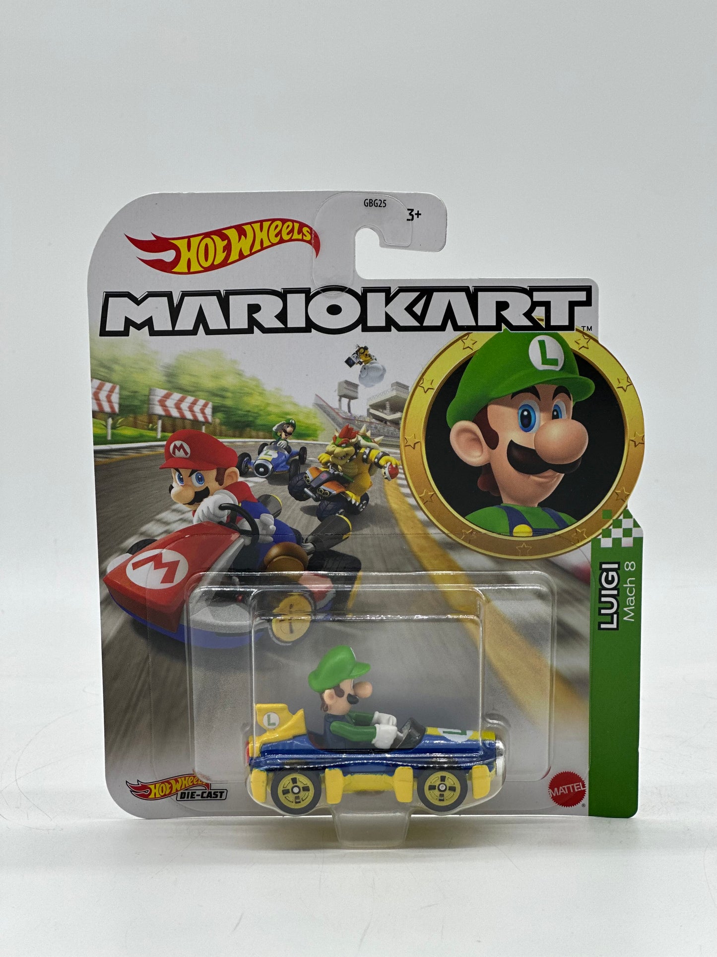 Mario Kart Die-Cast Luigi Mach 8