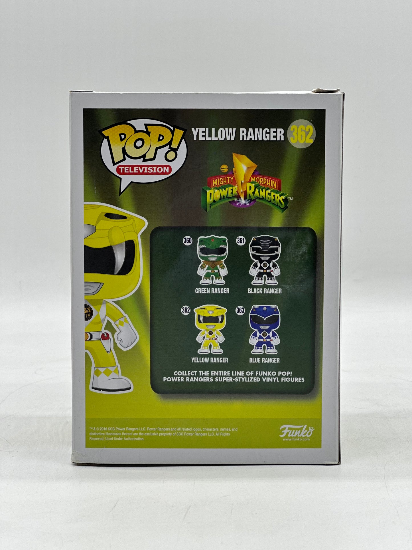 Pop! Television Saban’s Mighty Morphin Power Rangers 362 Yellow Ranger