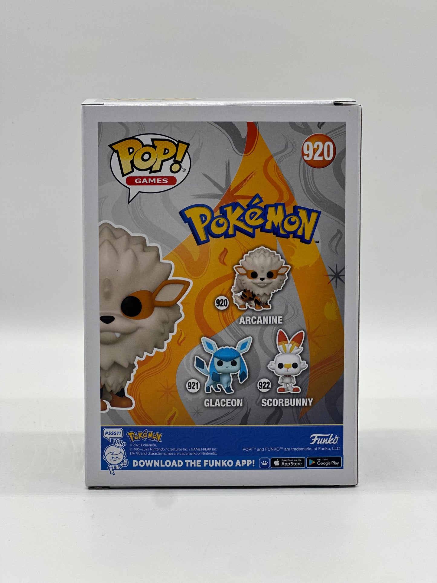 Pop! Games Pokemon 920 Arcanine