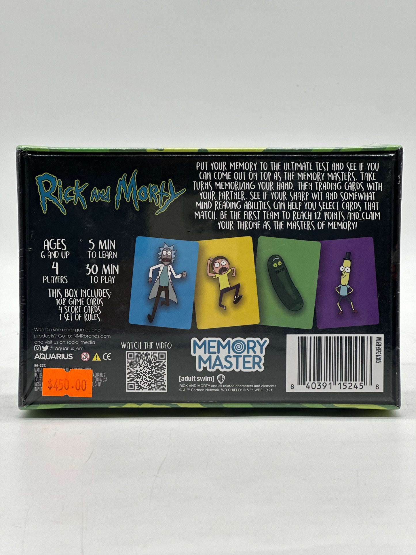 Rick And Morty Memory Master