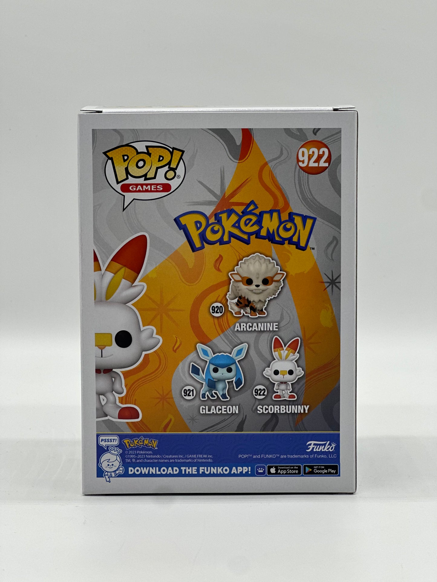 Pop! Games Pokemon 922 Scorbunny