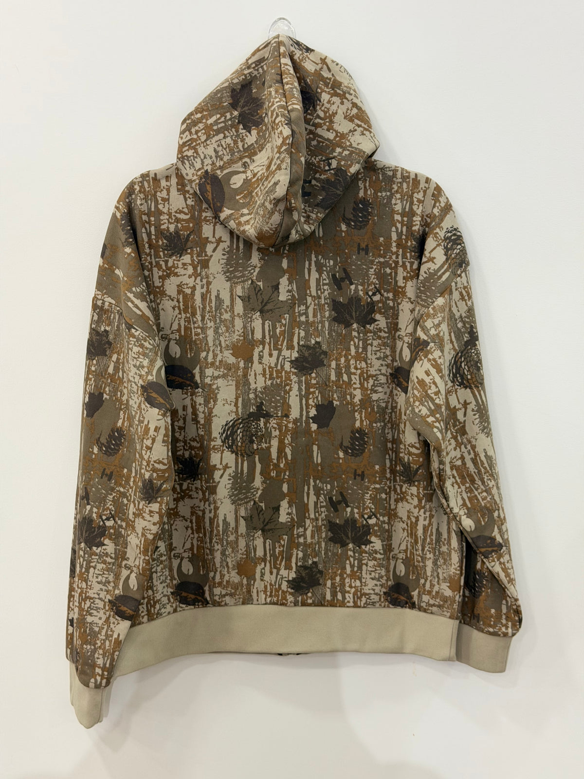 Star Wars Ewok Camo Zippered Hoodie Large