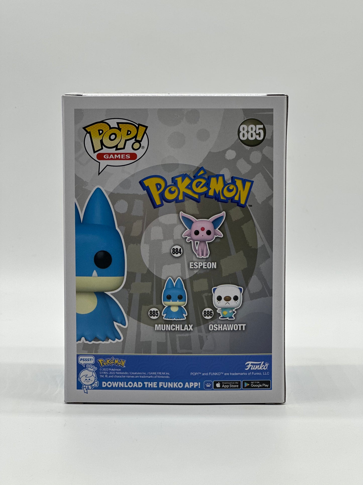 Pop! Games Pokemon 885 Munchlax