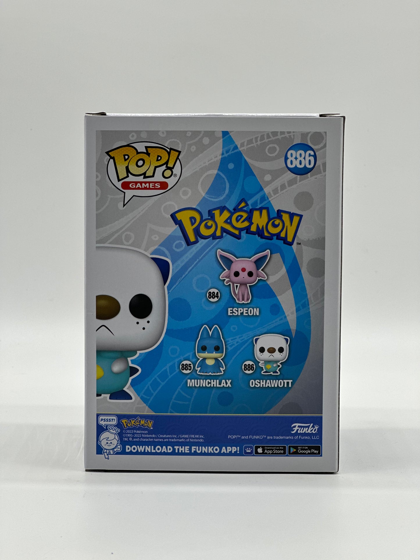 Pop! Games Pokemon 886 Oshawott