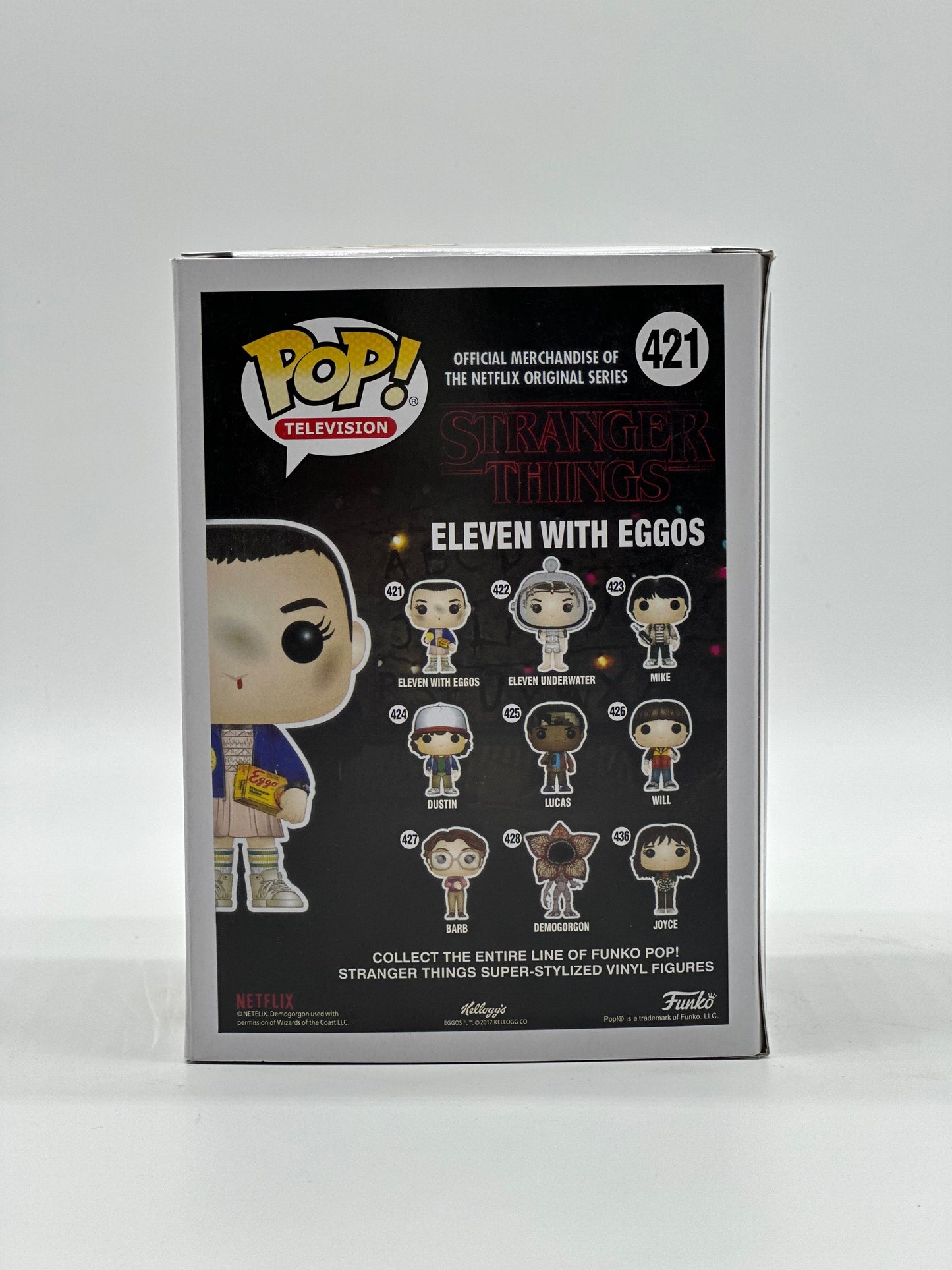 Pop! Television A Netflix Original Series Stranger Things 421 Eleven With Eggos Chase Limited Edition