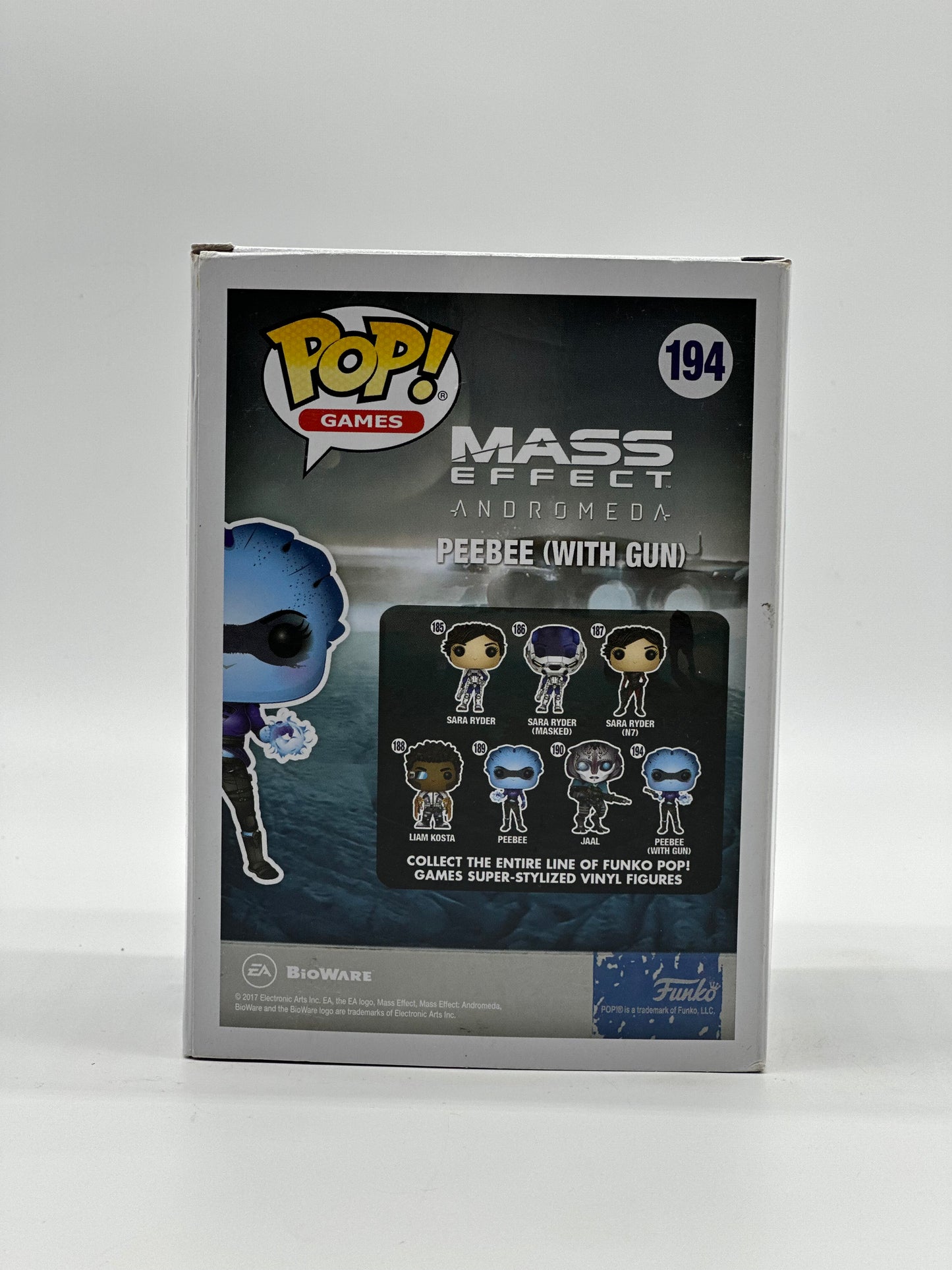 Pop! Games Mass Effect Andromeda 194 Peebee (With Gun)
