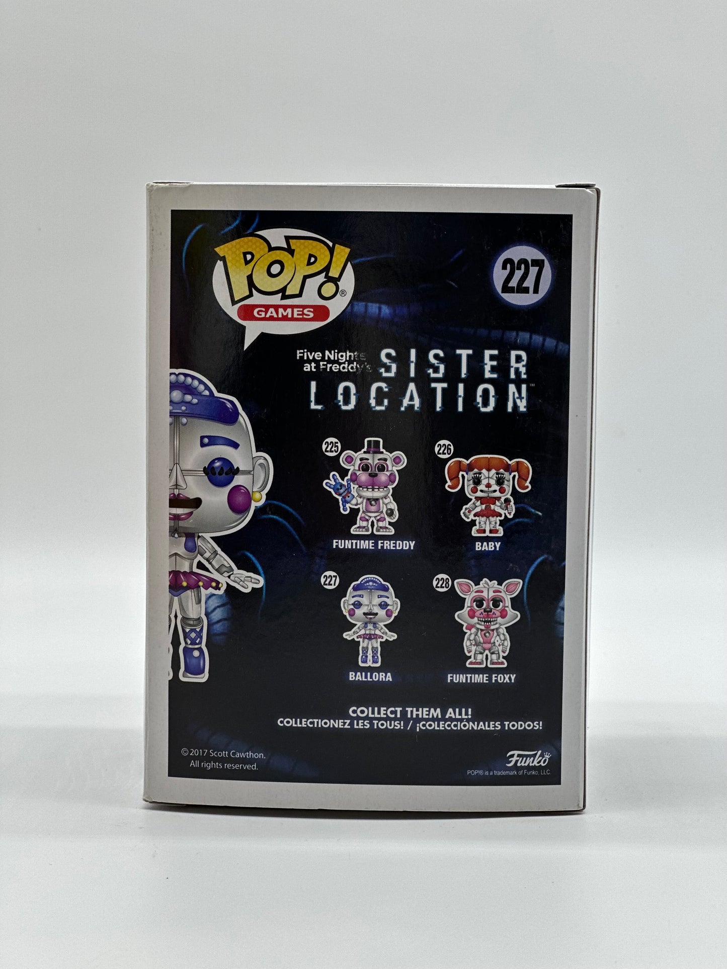 Pop! Games Five Nights At Freddy’s Sister Location 227 Ballora Chase Limited Edition