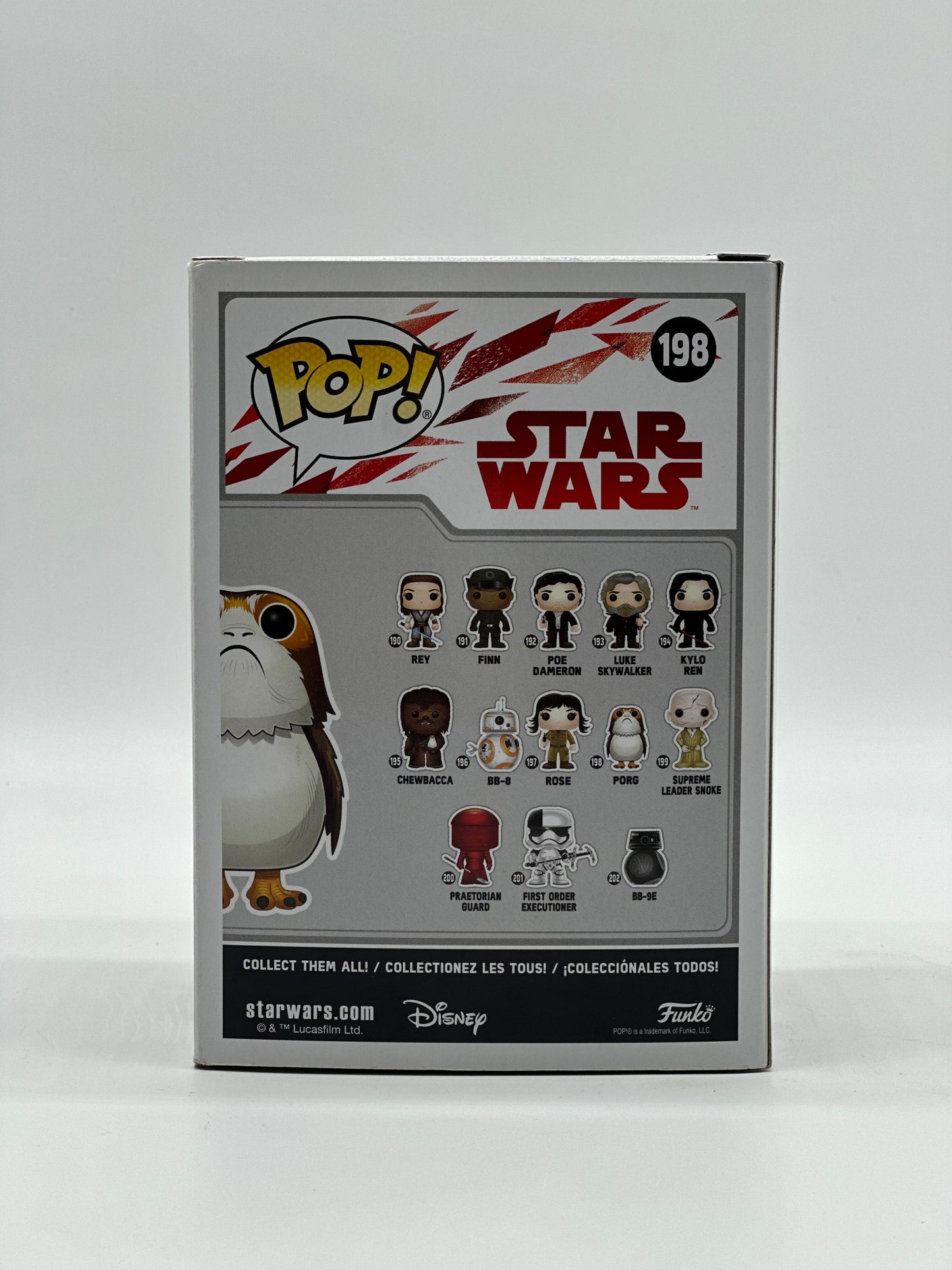 Pop! Star Wars 198 Porg Chase Limited Edition