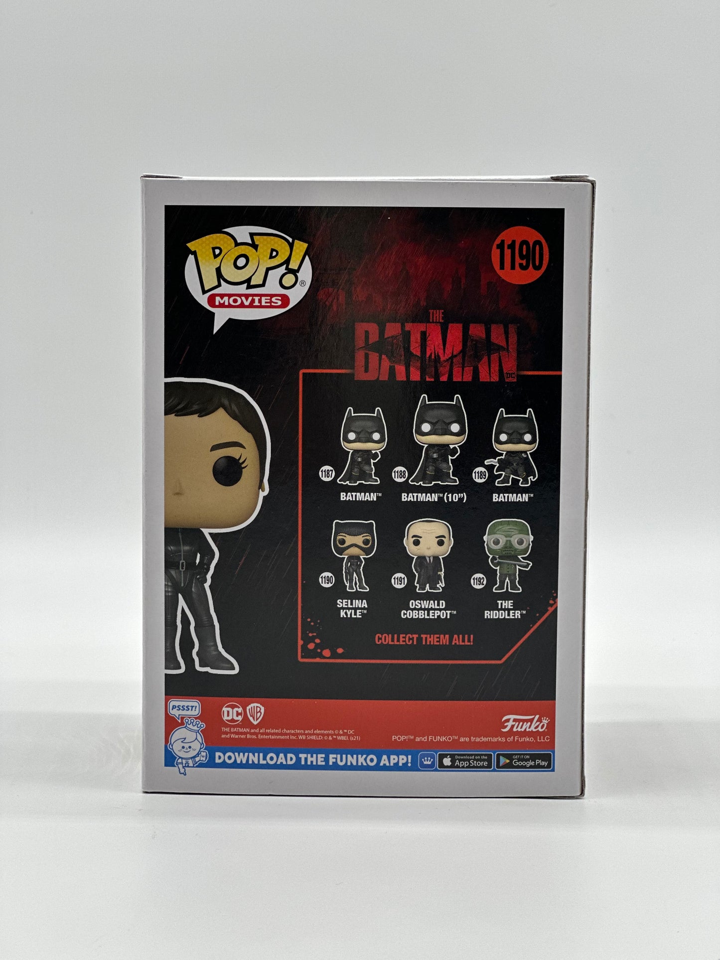Pop! Movies The Batman 1190 Selina Kyle Chase Limited Edition