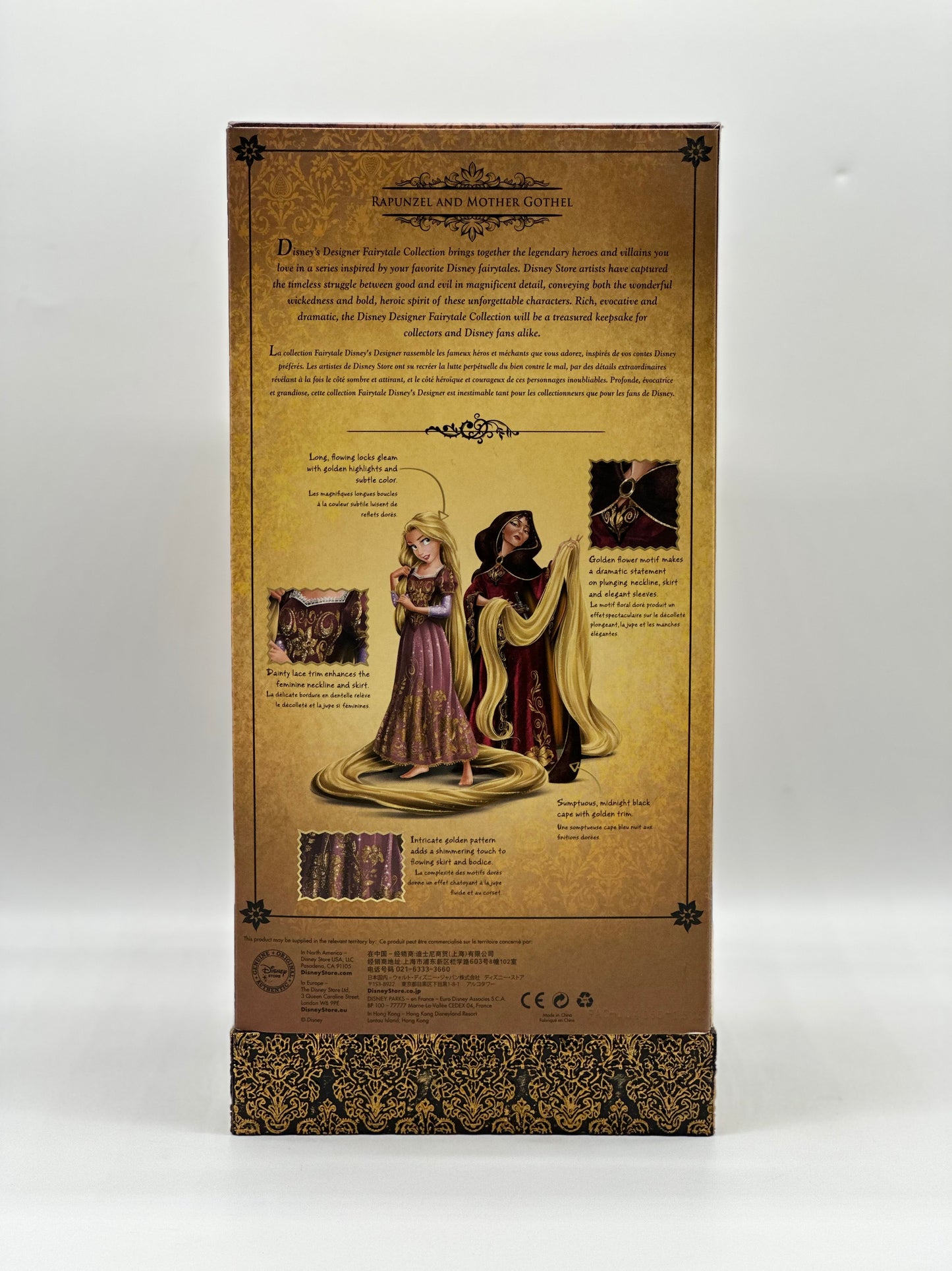 Disney Fairytale Designer Collection Rapunzel And Mother Gothel Limited Edition Doll Set