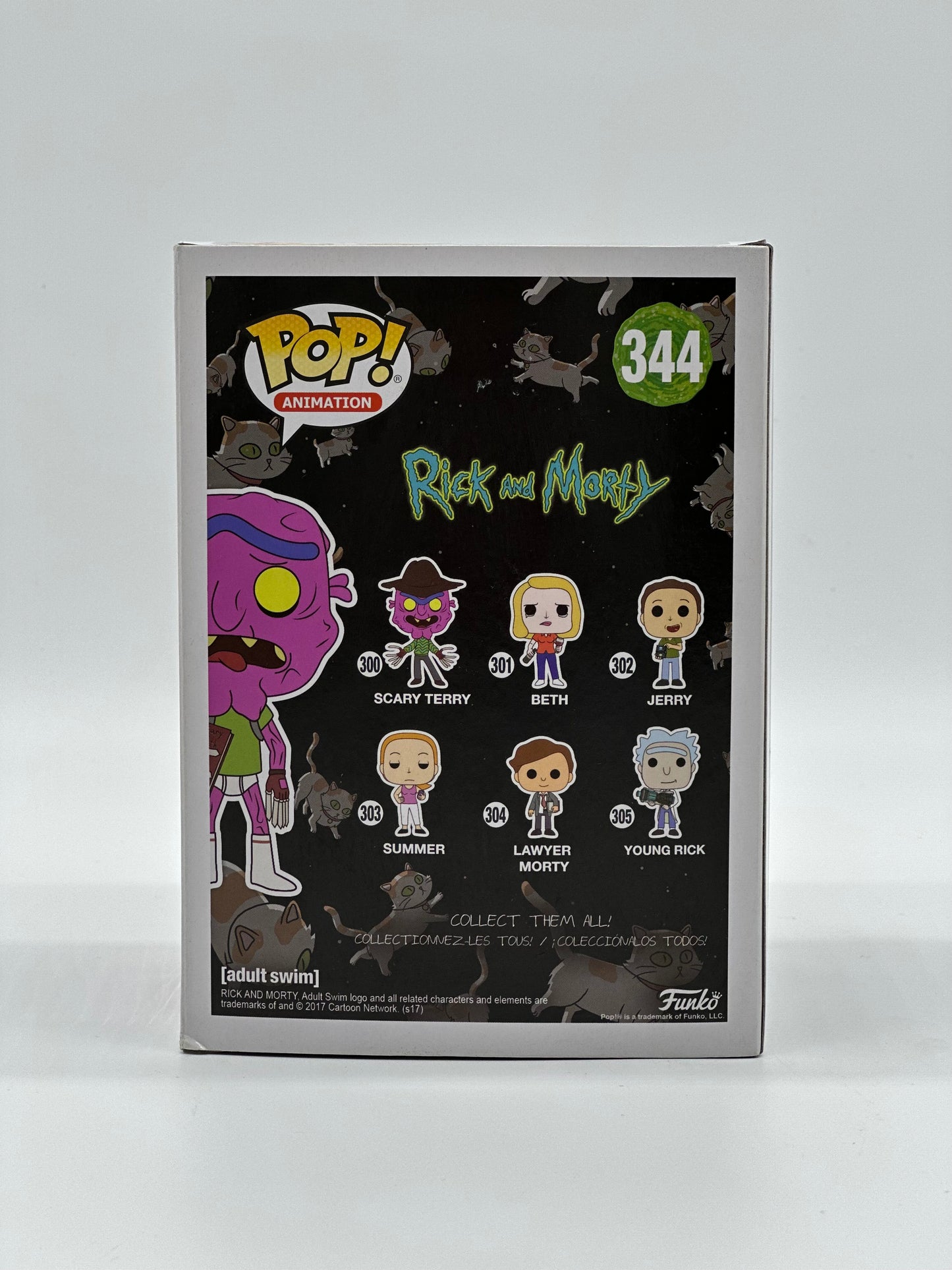 Pop! Animation Rick And Morty 344 Scary Terry HotTopic Exclusive
