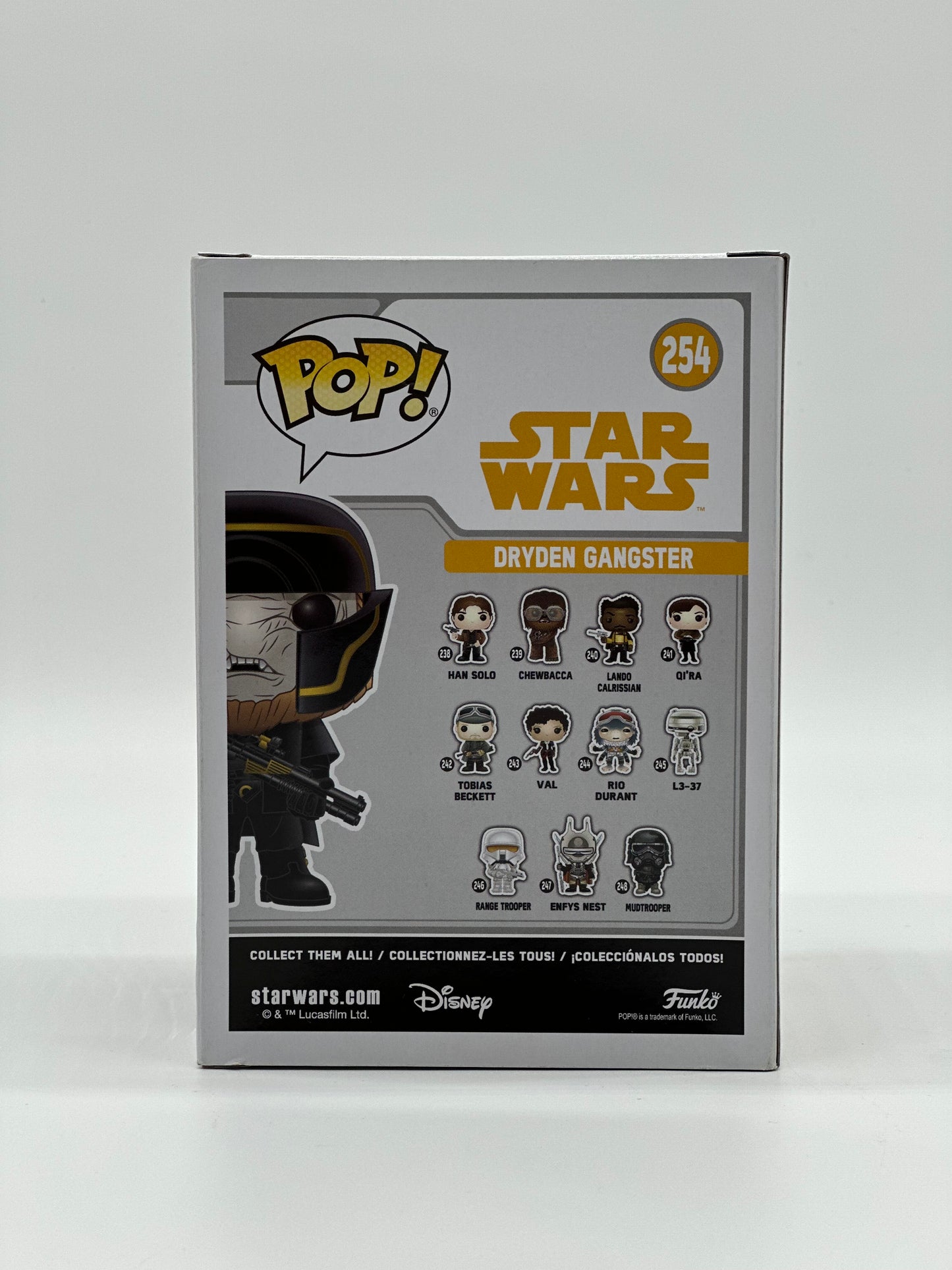 Pop! Star Wars 254 Dryden Gangster Only At Target