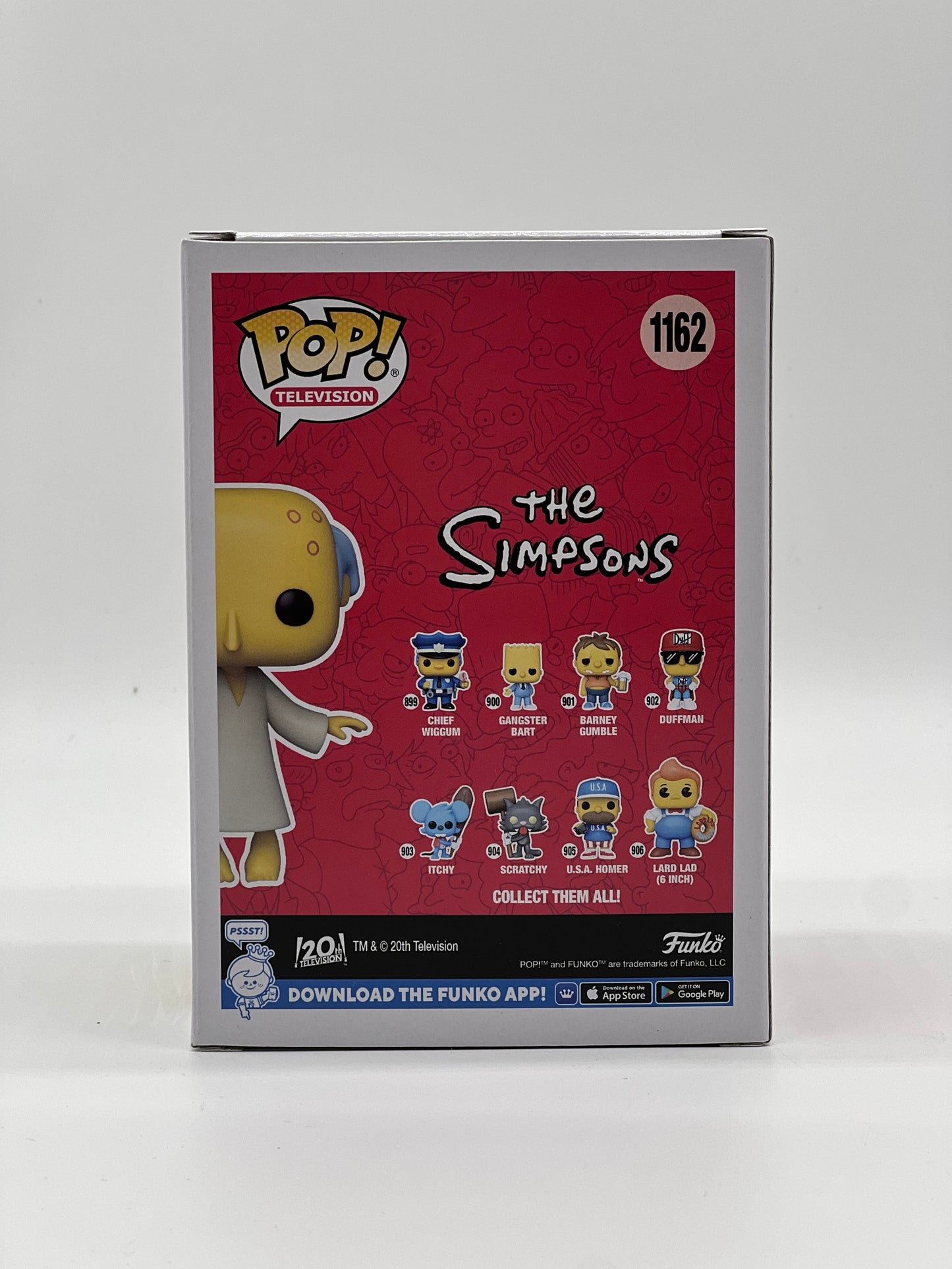 Pop! Television The Simpsons 1162 Glowing Mr. Burns Glows In The Dark PX Previews Exclusive
