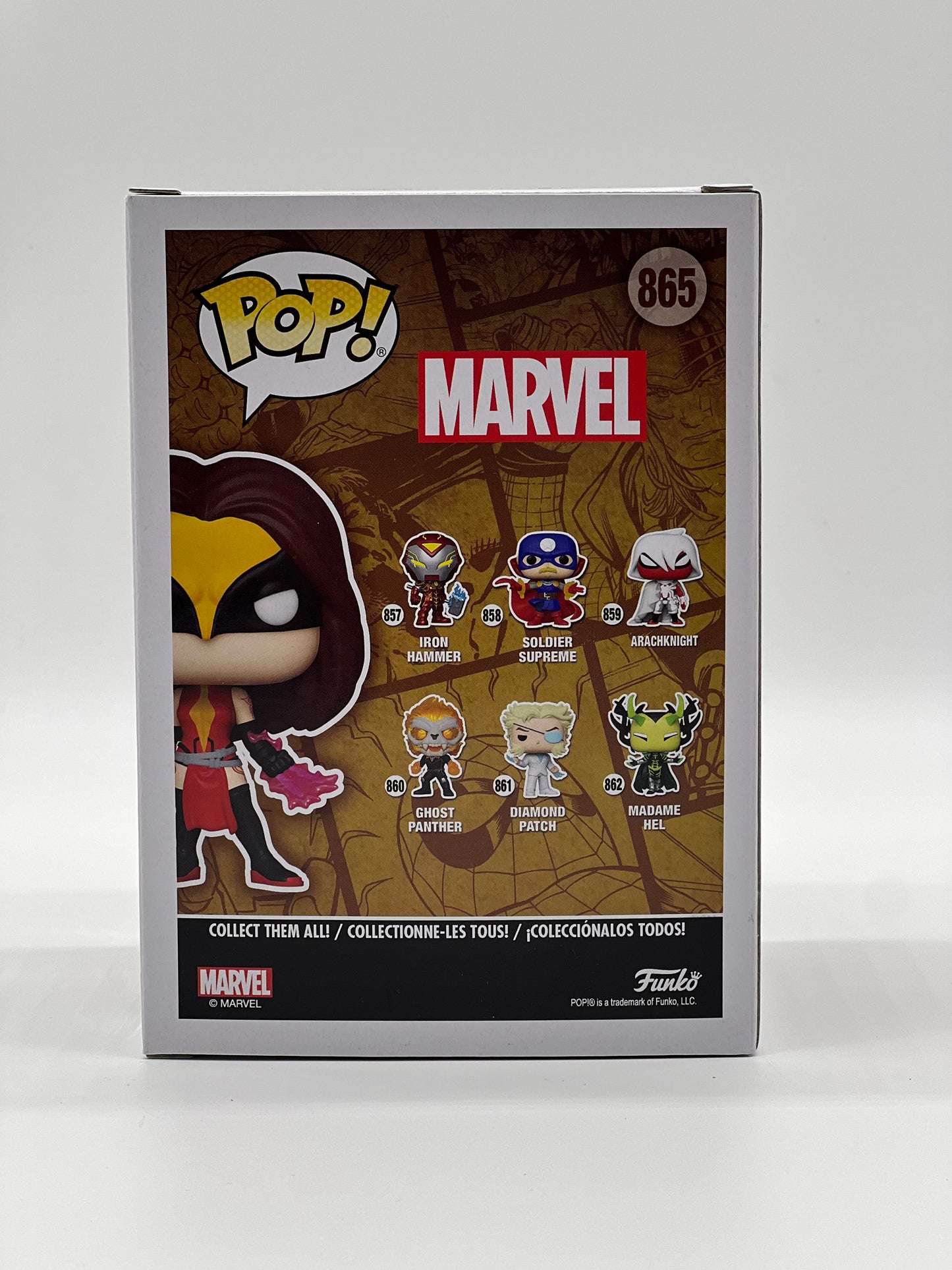 Pop! Infinity Warps 865 Infinity Warps 865 Weapon Hex HotTopic Exclusive
