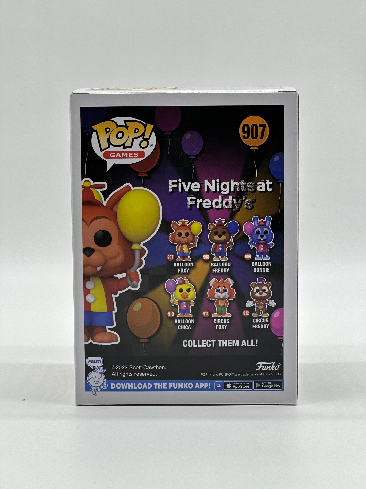 Pop! Games Five Nights At Freddy’s 907 Ballon Foxy