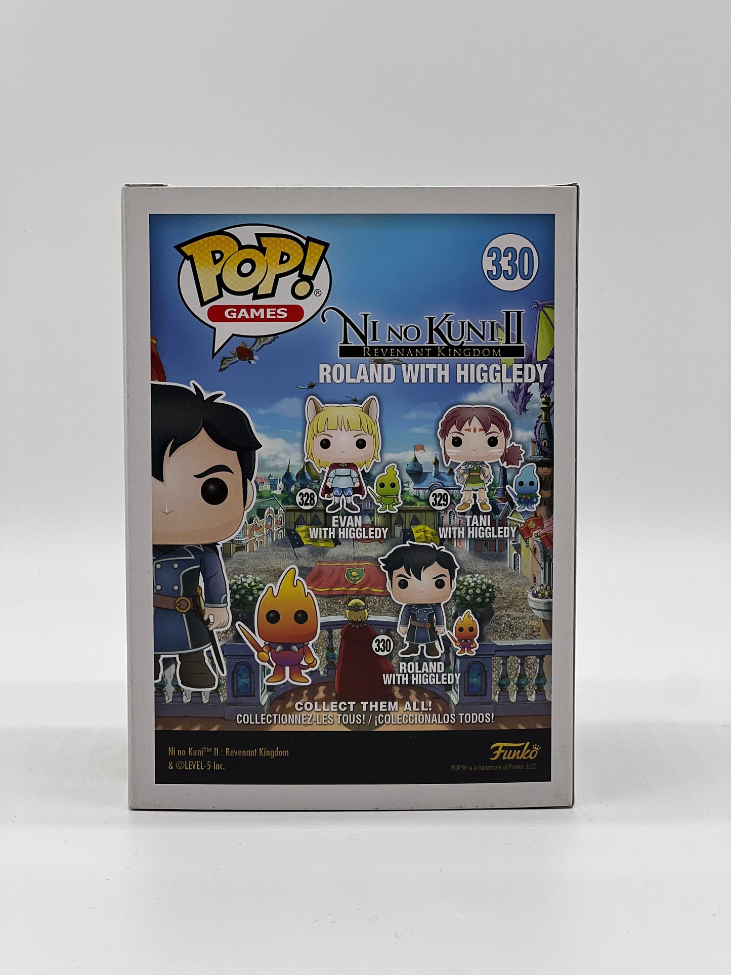 Pop! Games Nino Kuni II Revenant Kingdom 330 Roland with Higgledy