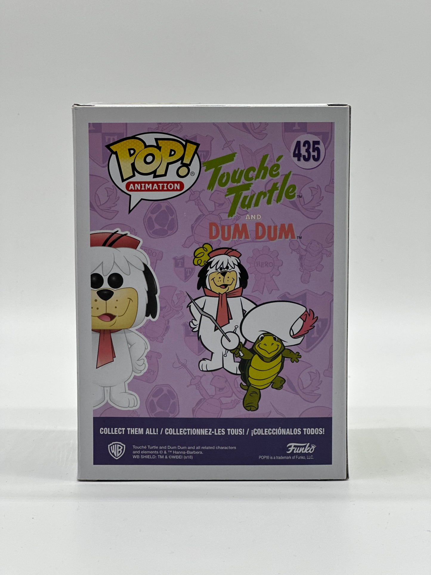 Pop! Animation Touche Turtle And Dum Dum 435 Dum Dum 2018 Fall Convention Exclusive Limited Edition