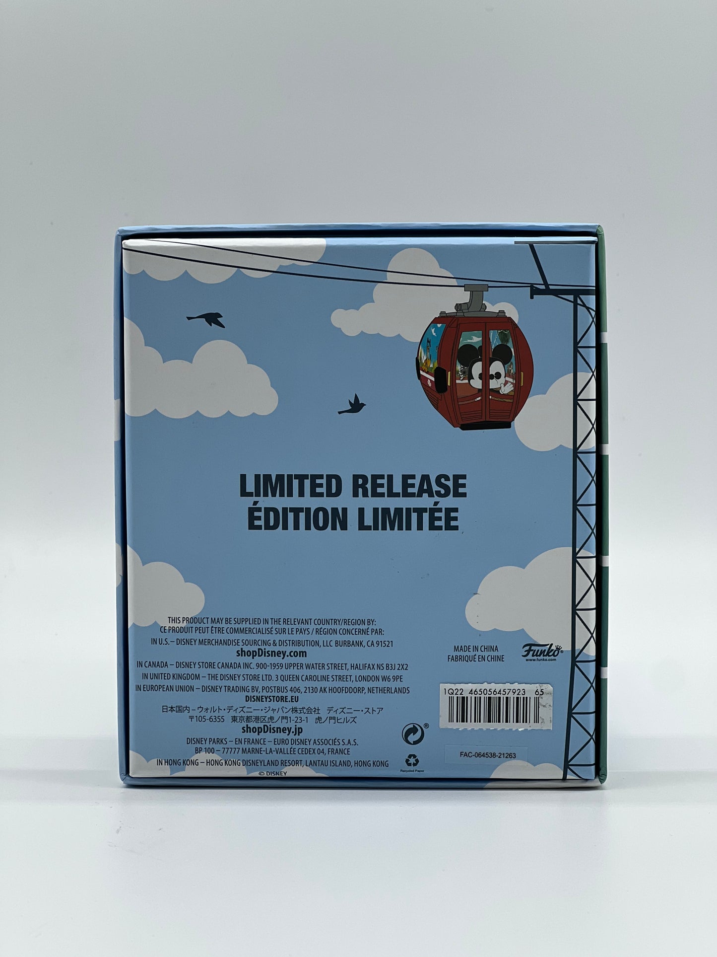 Hinged Enamel Pin Skyliner Mickey Mouse