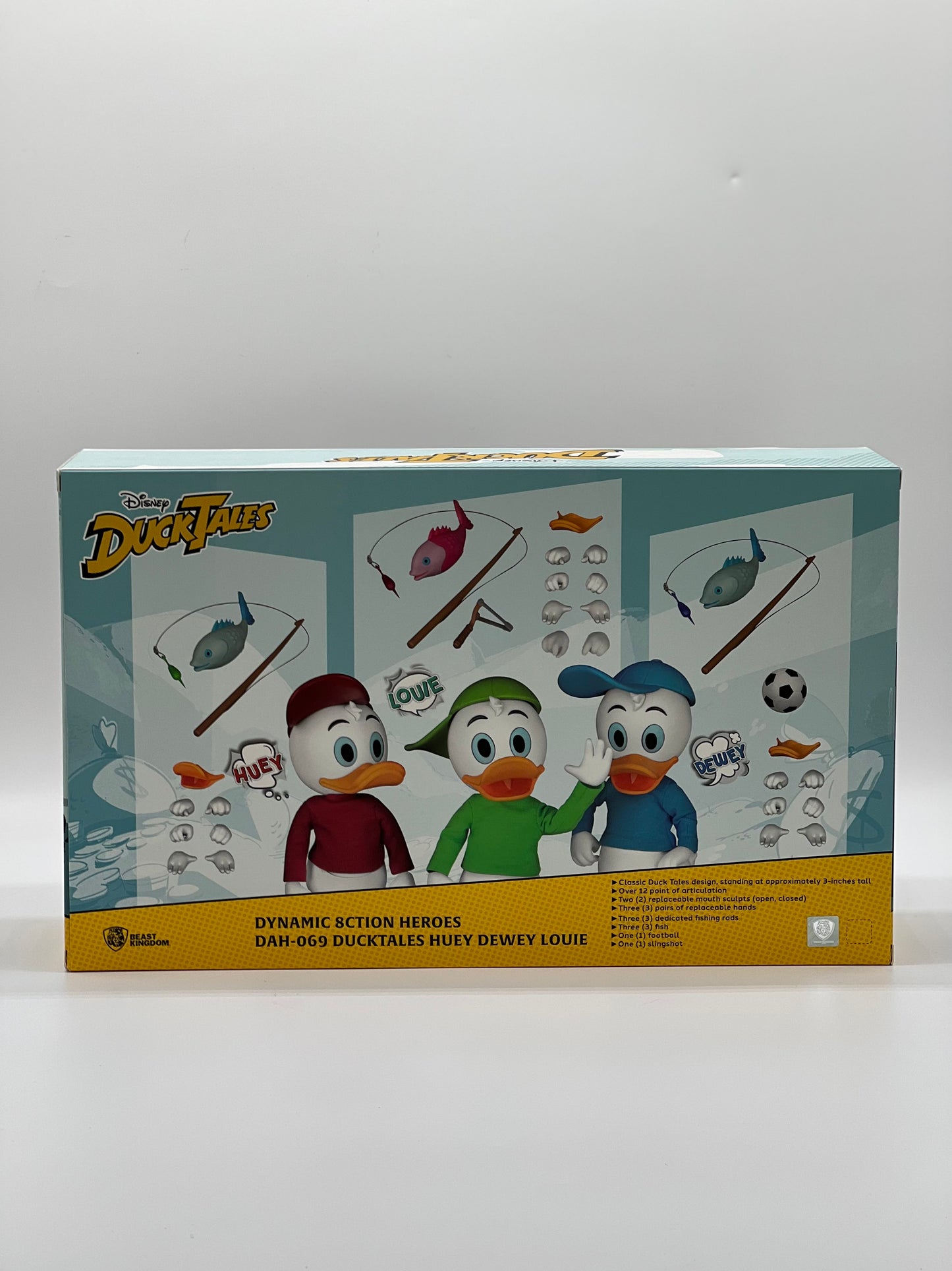 Disney DuckTales DAH - 069 Huey, Dewey, Louie 1/9TH Scale Action Figure