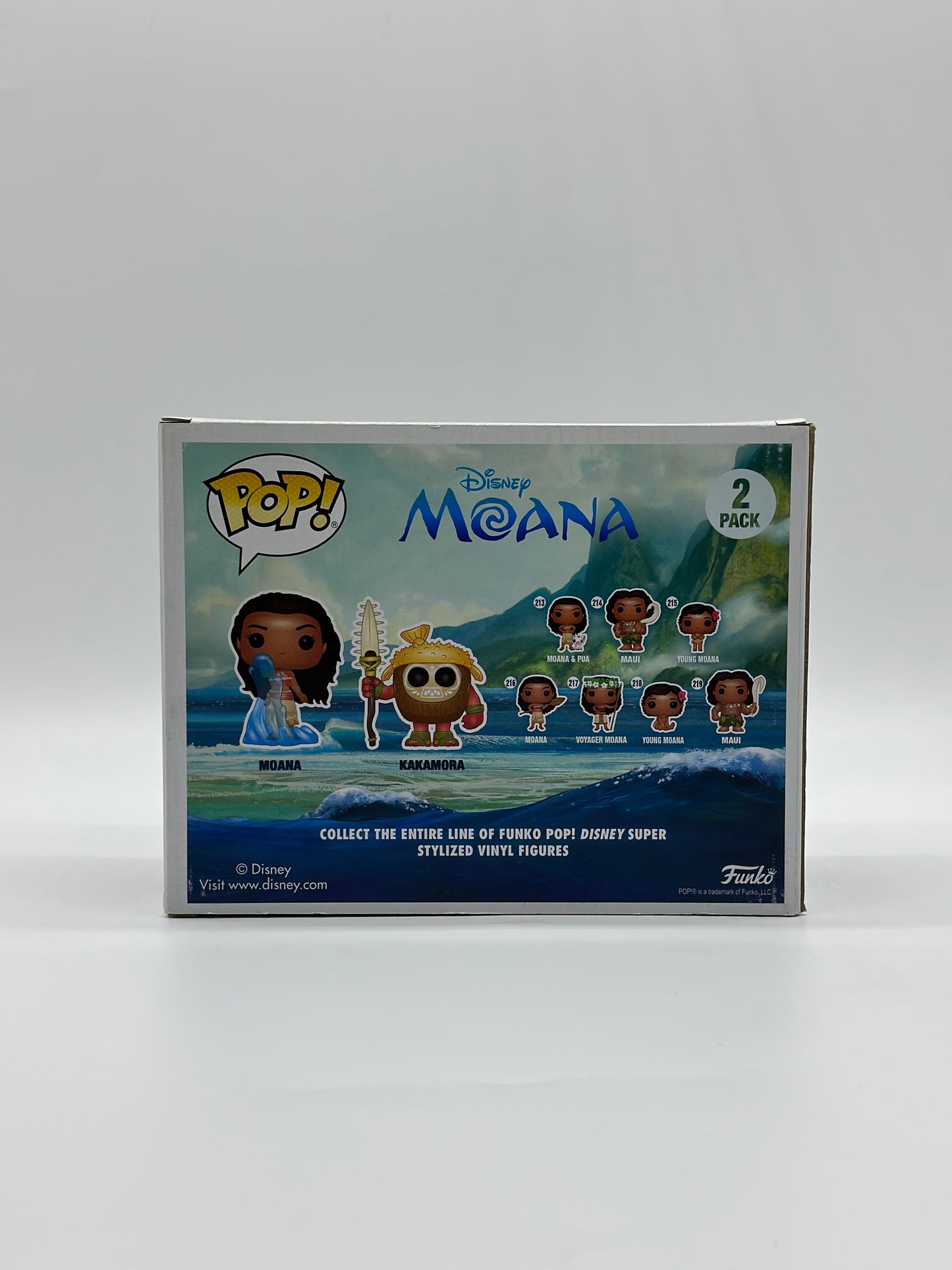 Pop! Disney Moana 2 Pack Moana With Kakamora