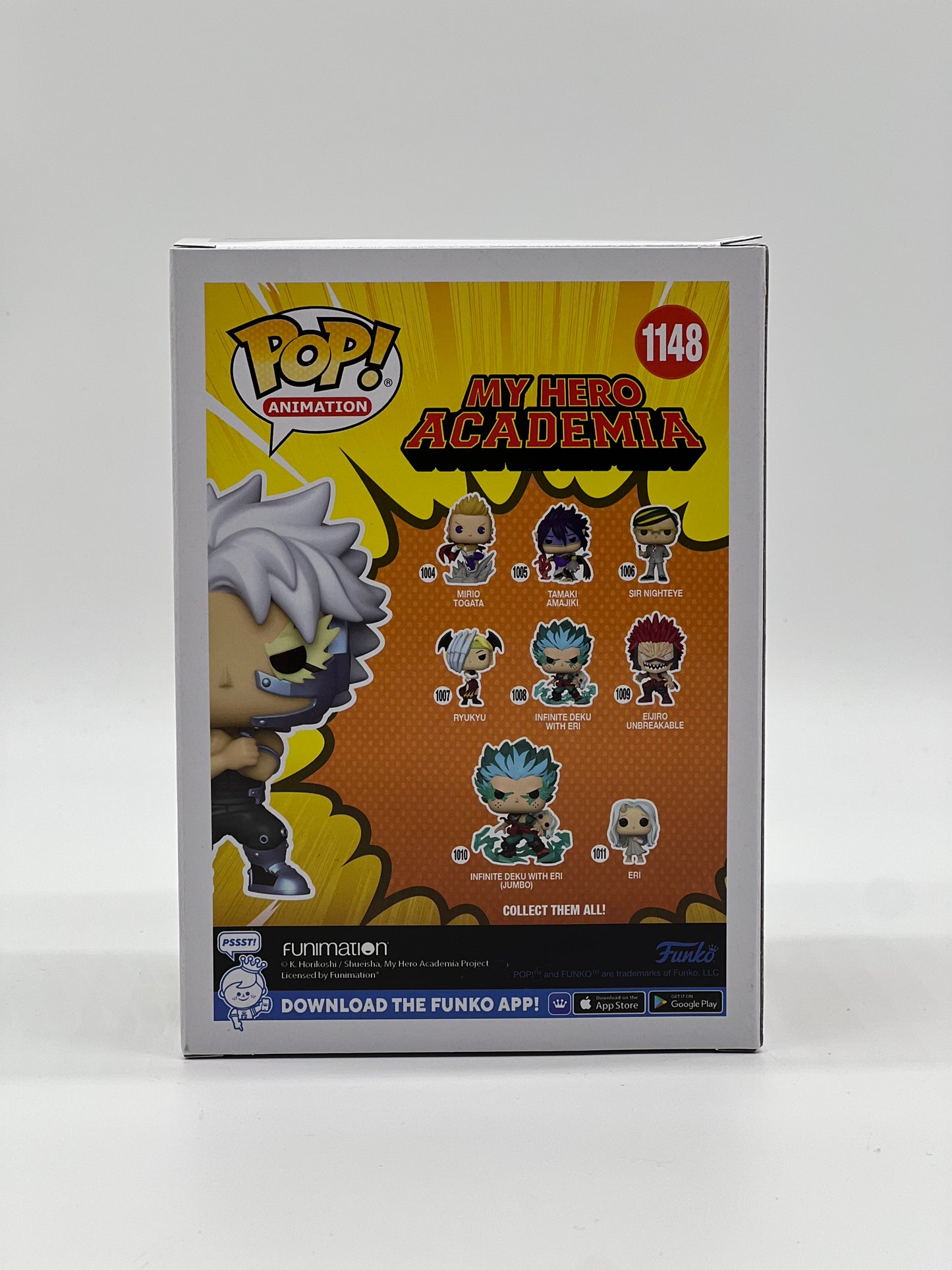 Pop! Animation My Hero Academia 1148 Tetsutetsu Tetsutetsu HotTopic Class 1B Exclusive