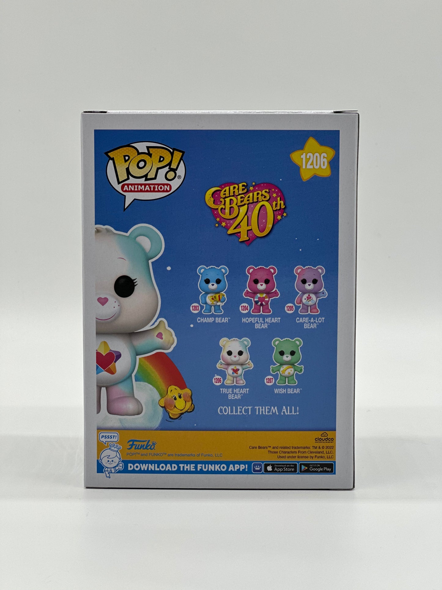 Pop! Animation Care Bears 40TH 1206 True Heart Bear