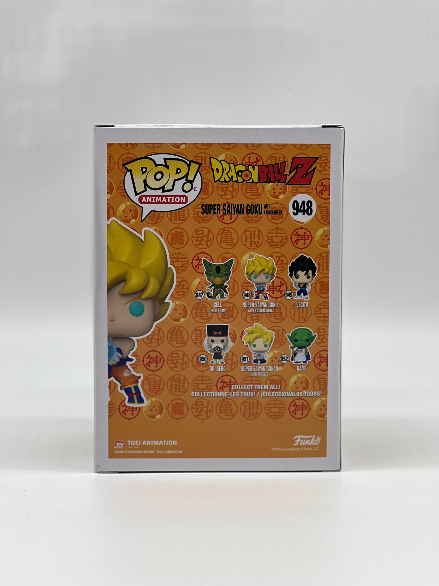 Pop! Animation Dragon Ball Z 948 Super Saiyan Goku With Kamehameha