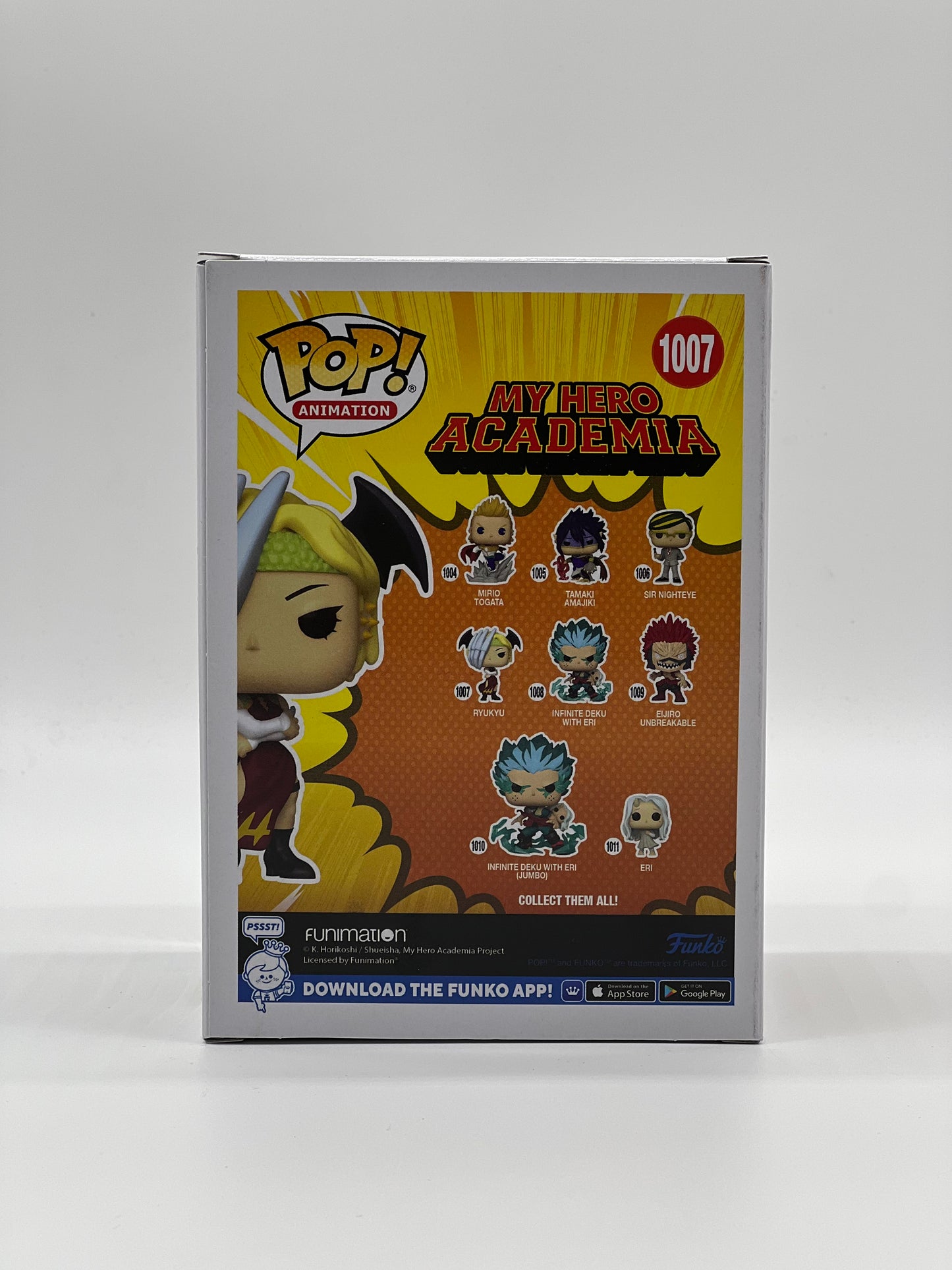 Pop! Animation My Hero Academia 1007 Ryukyu