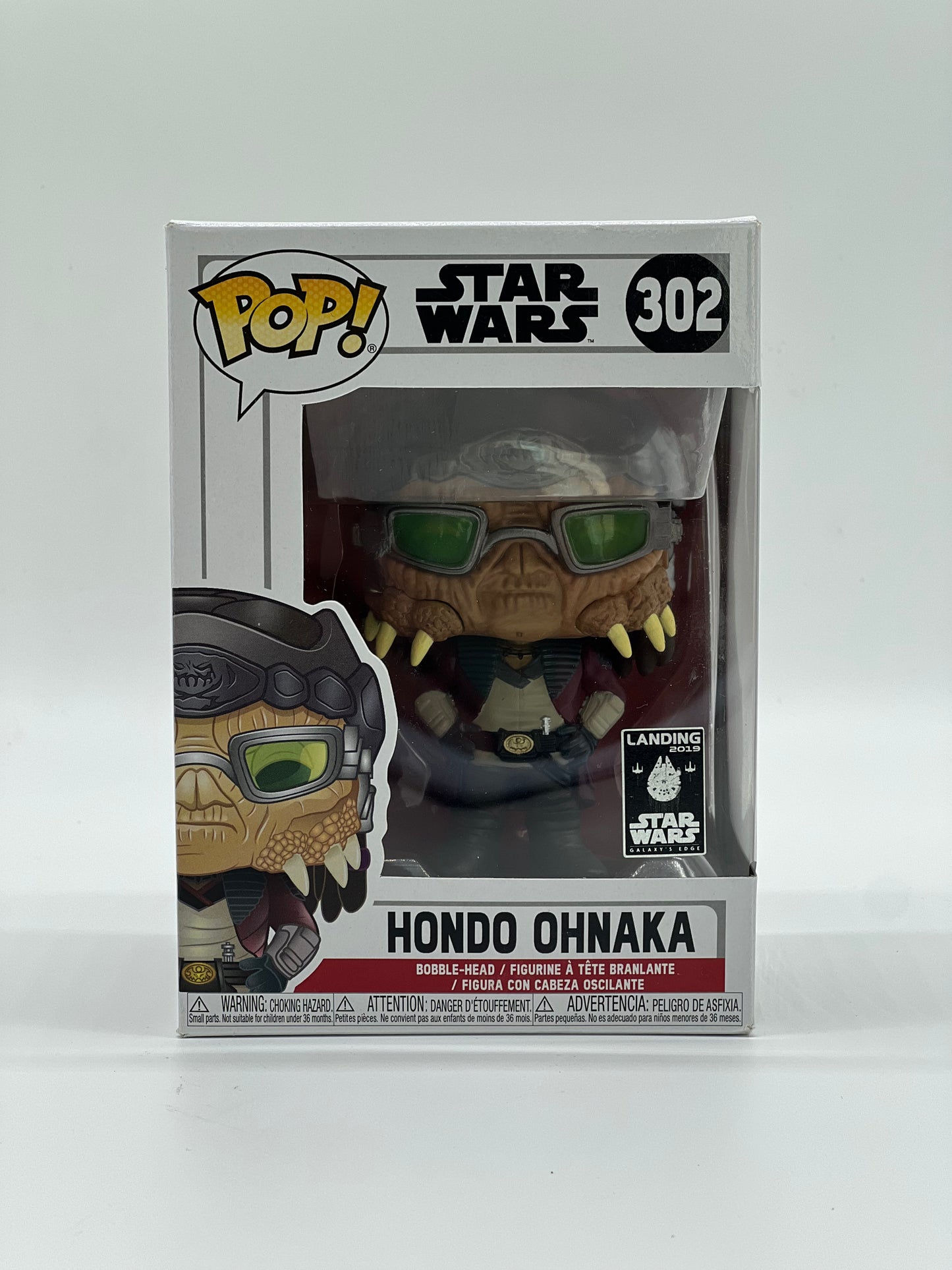Pop! Star Wars 302 Hondo Ohnaka Landing 2019 Star Wars Galaxy’s Edge
