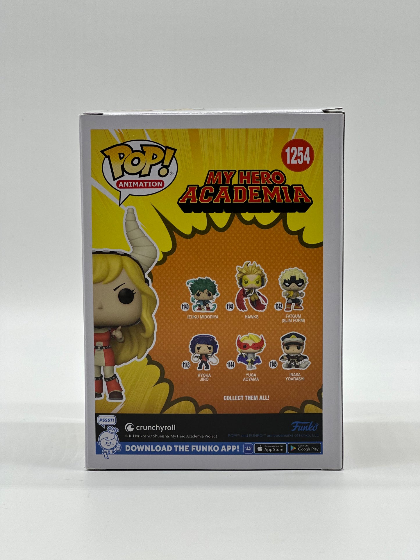 Pop! Animation My Hero Academia 1254 Pony Tsunotori HotTopic Class 1B Exclusive