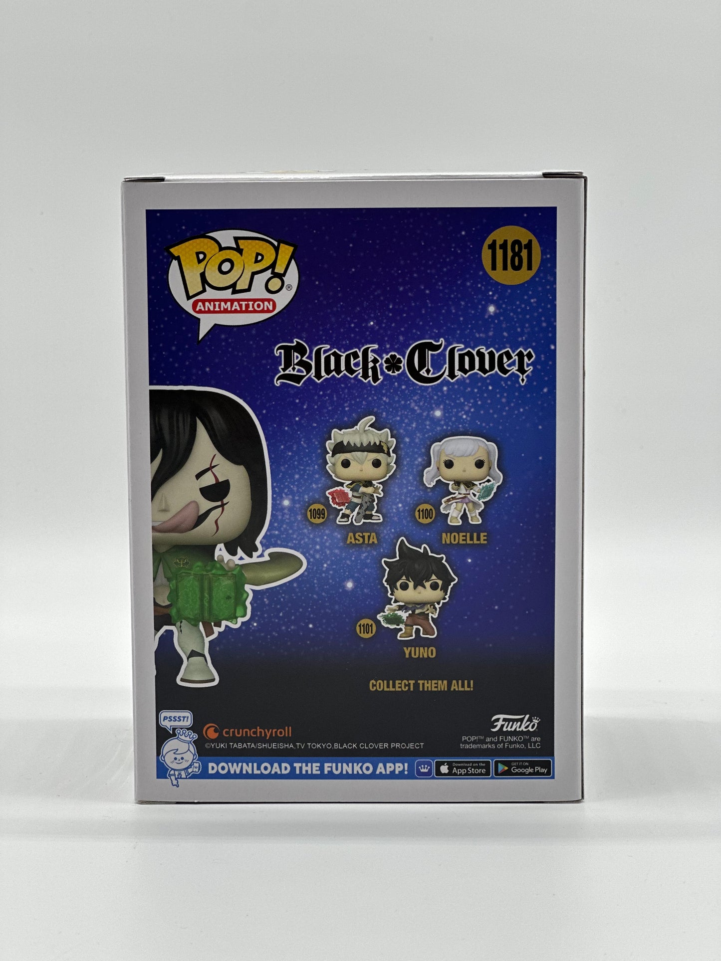 Pop! Animation Black Clover 1181 Jack Winter Convention Limited Edition 2022