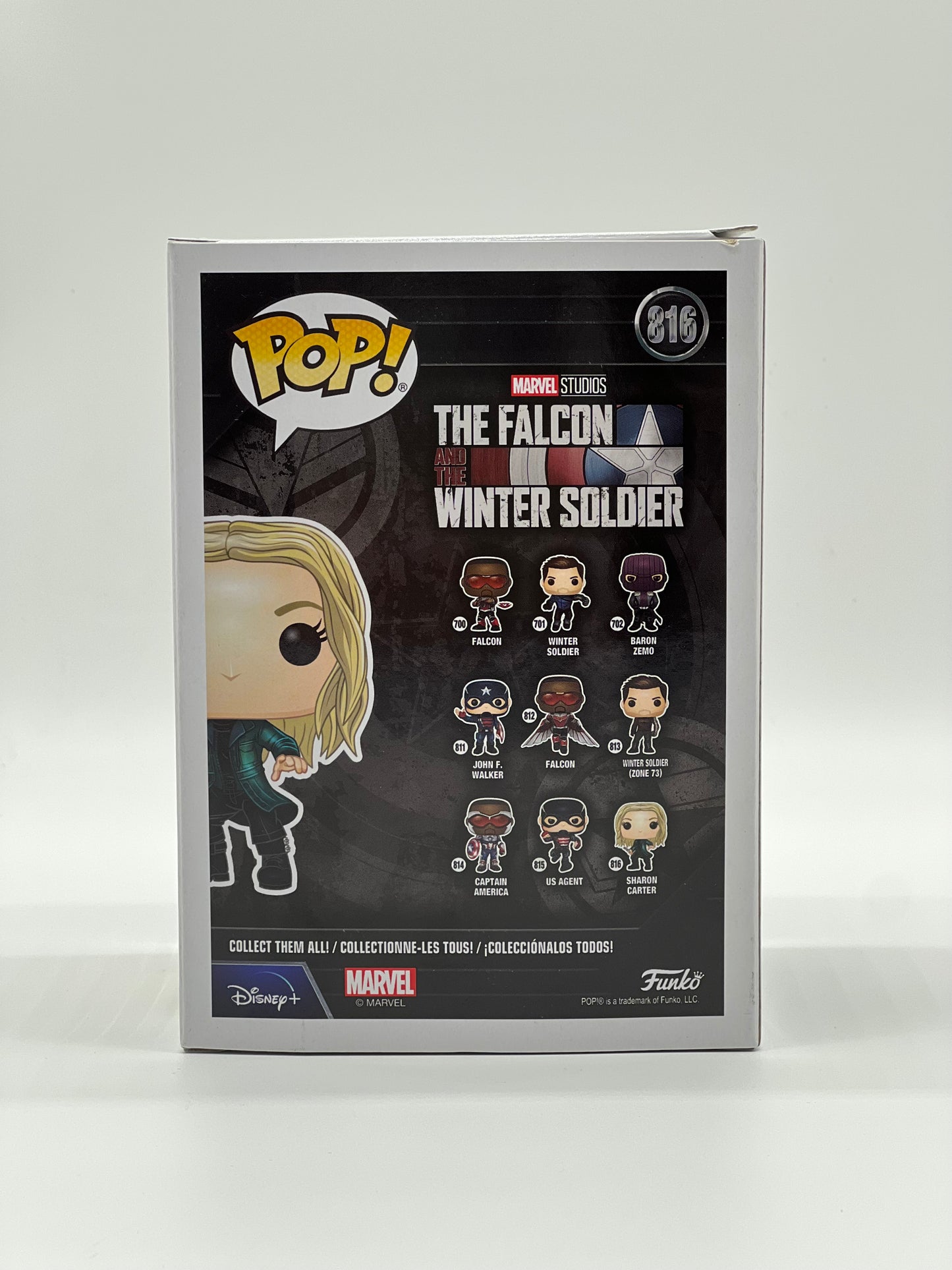 Pop! Marvel Studios The Falcon And The Winter Soldier 816 Sharon Carter